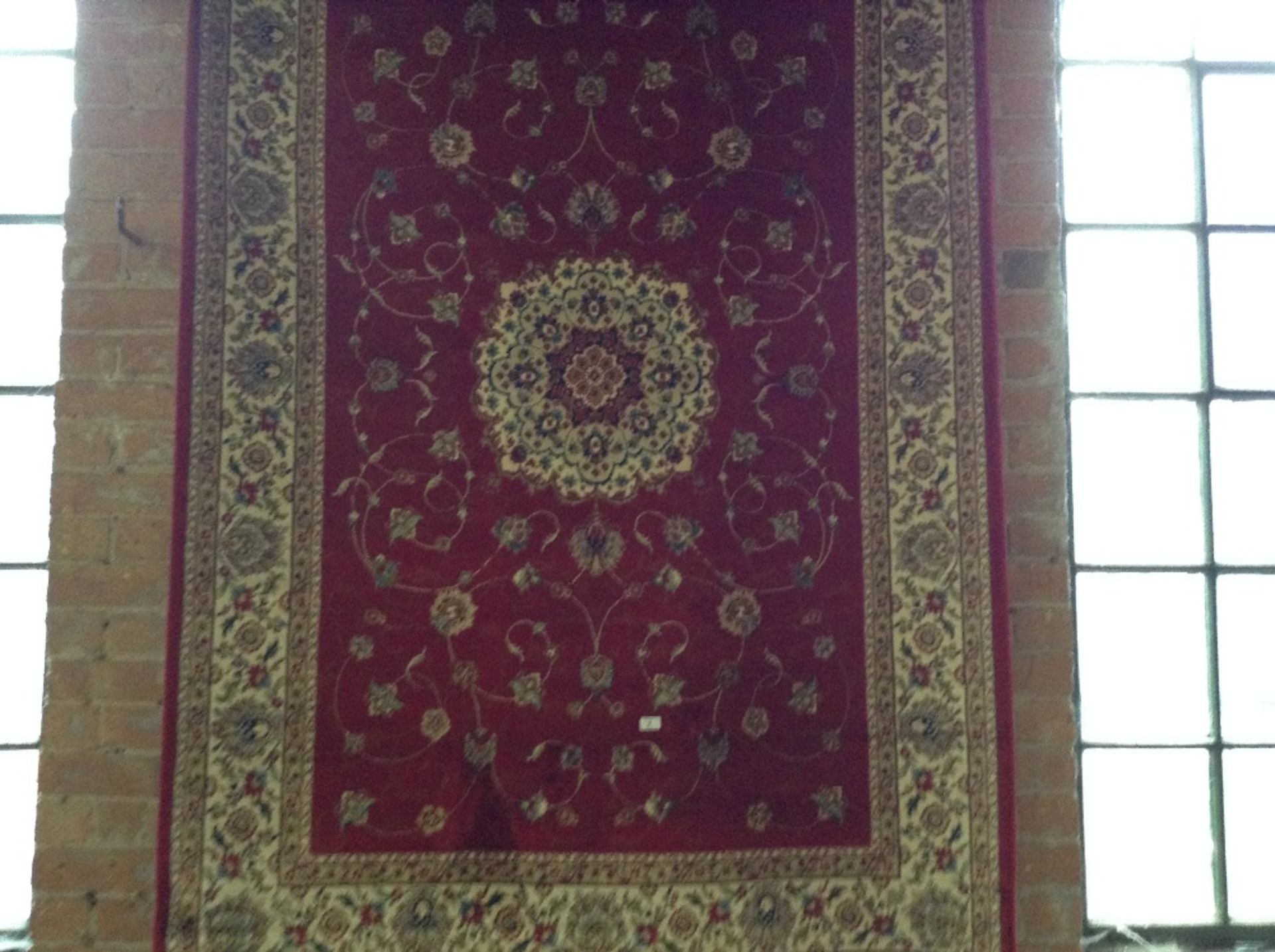 RED KASHMIR RUG