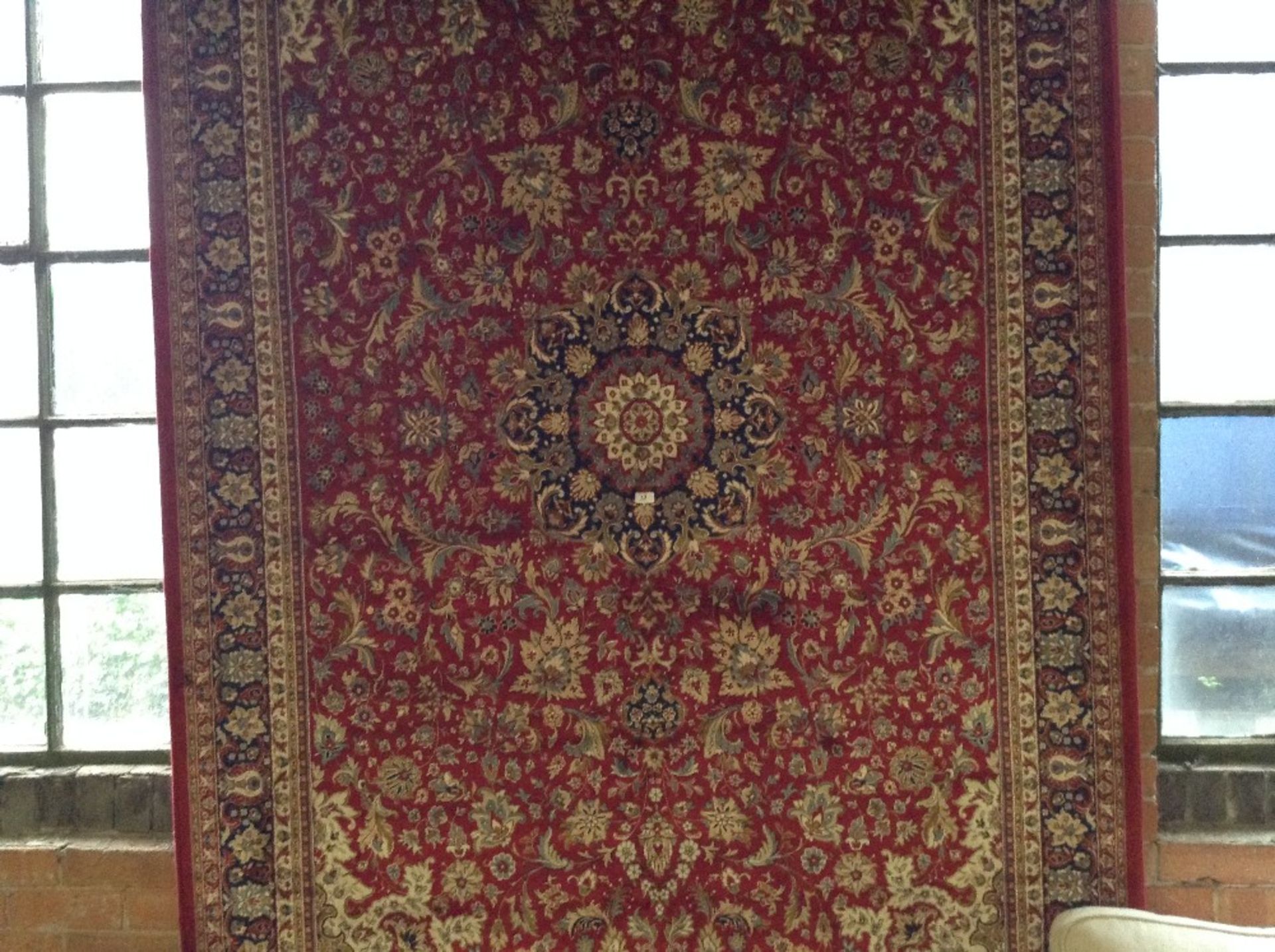 RED KASHMIR RUG