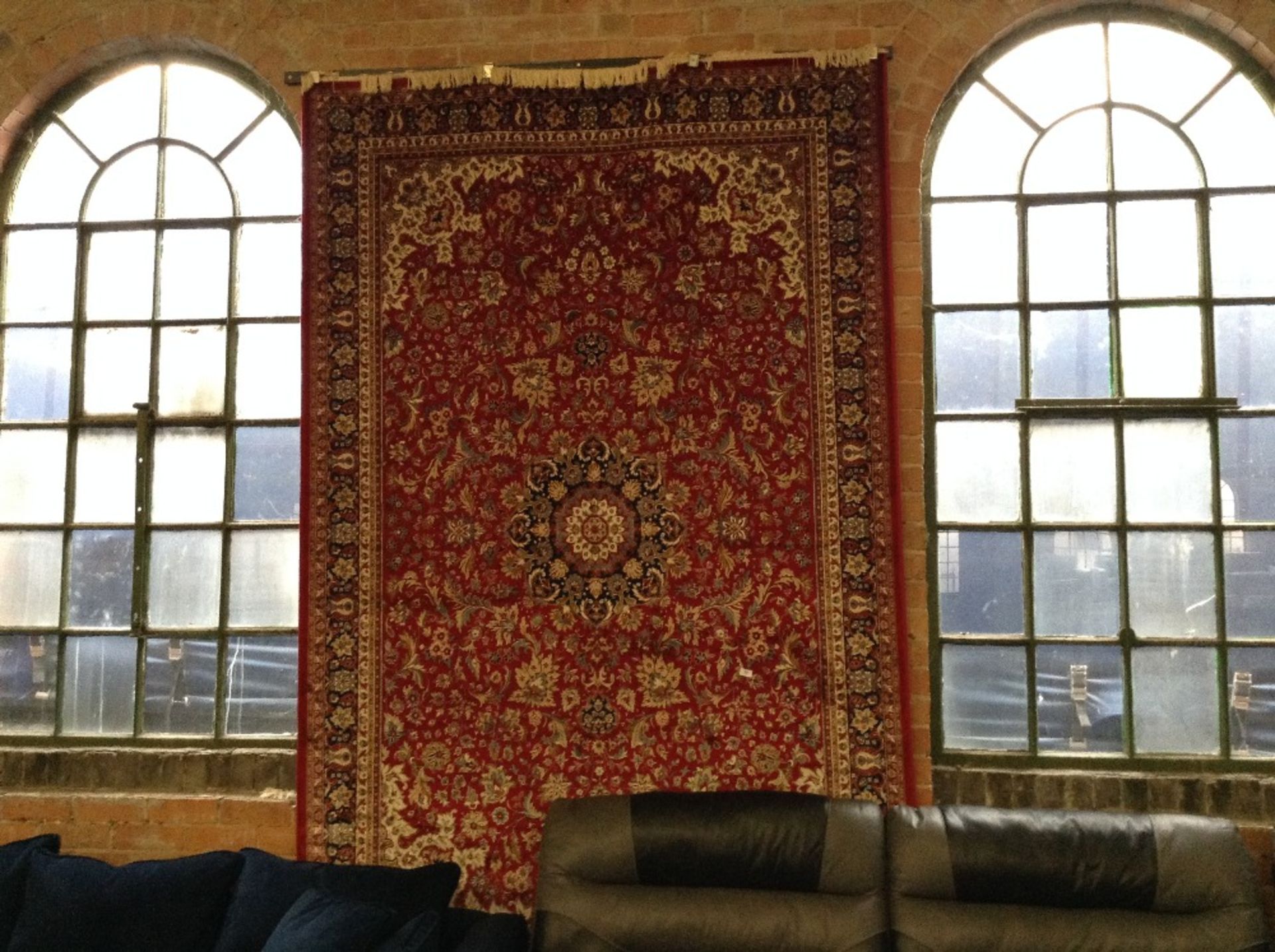 RED KASHMIR RUG