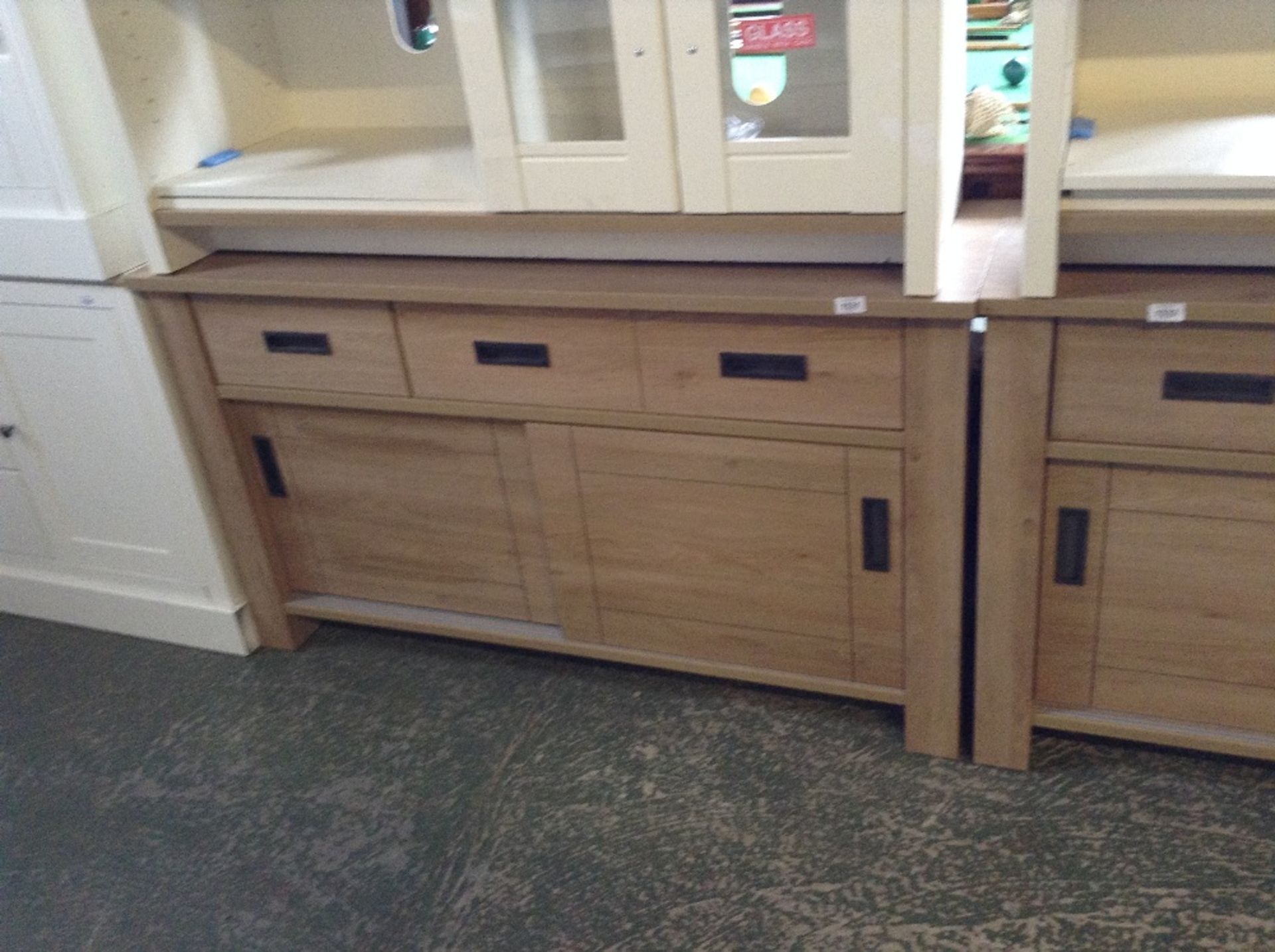 OAK 4FT SIDEBOARD (return) (2)