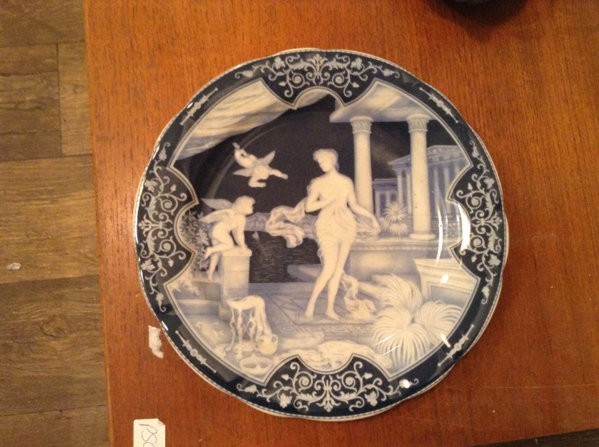 BLUE AND WHITE PLATE (24)