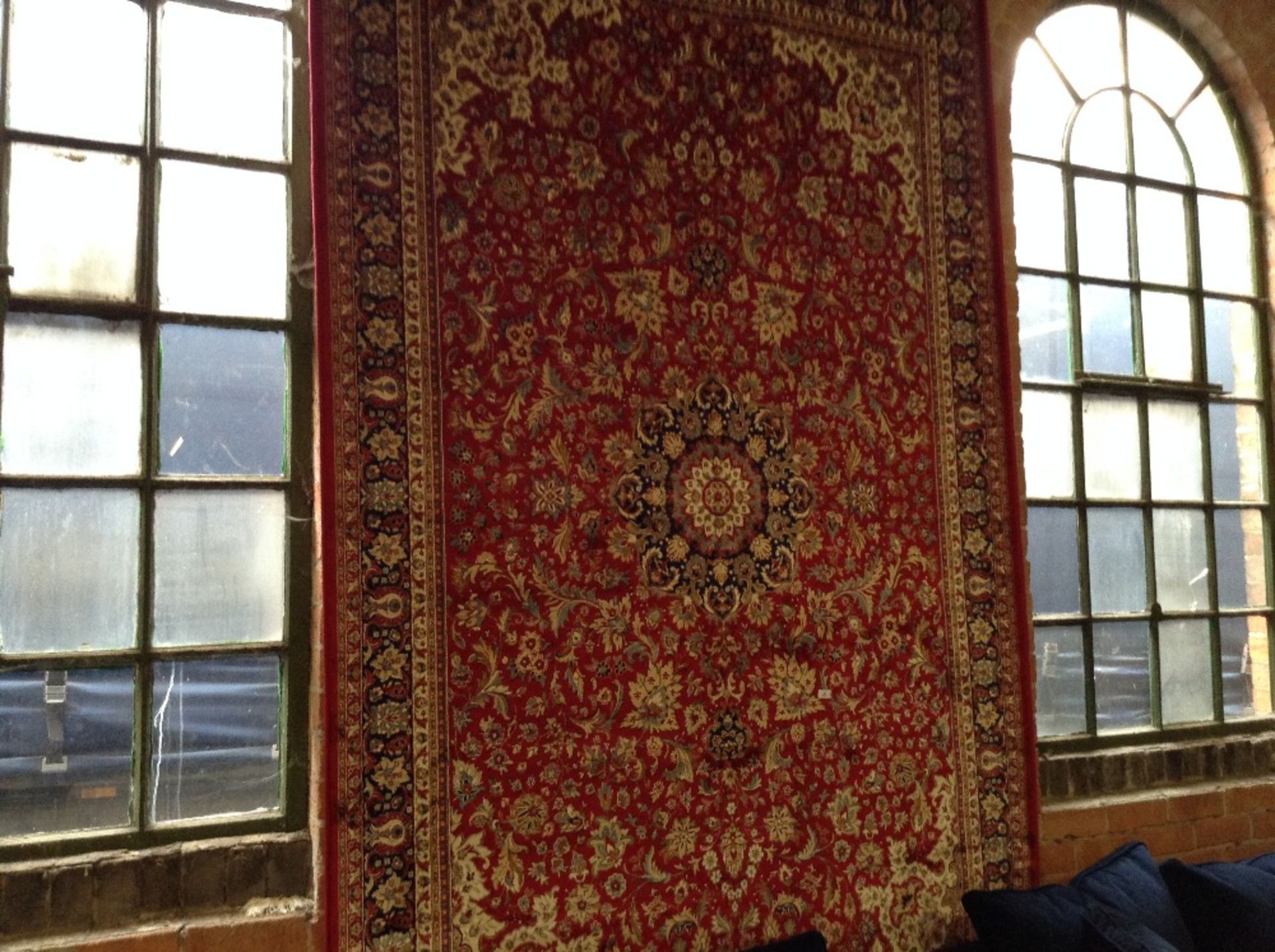 RED KASHMIR RUG