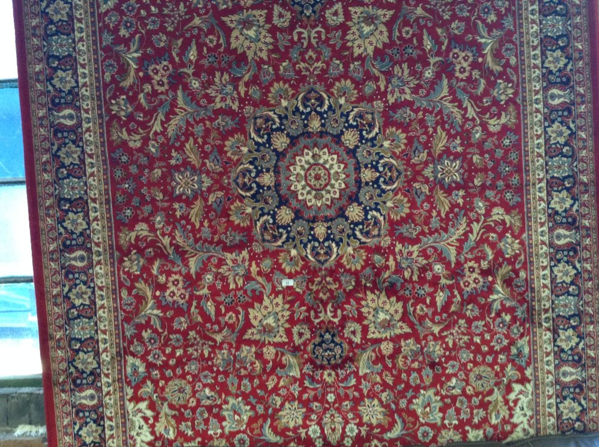 RED KASHMIR RUG