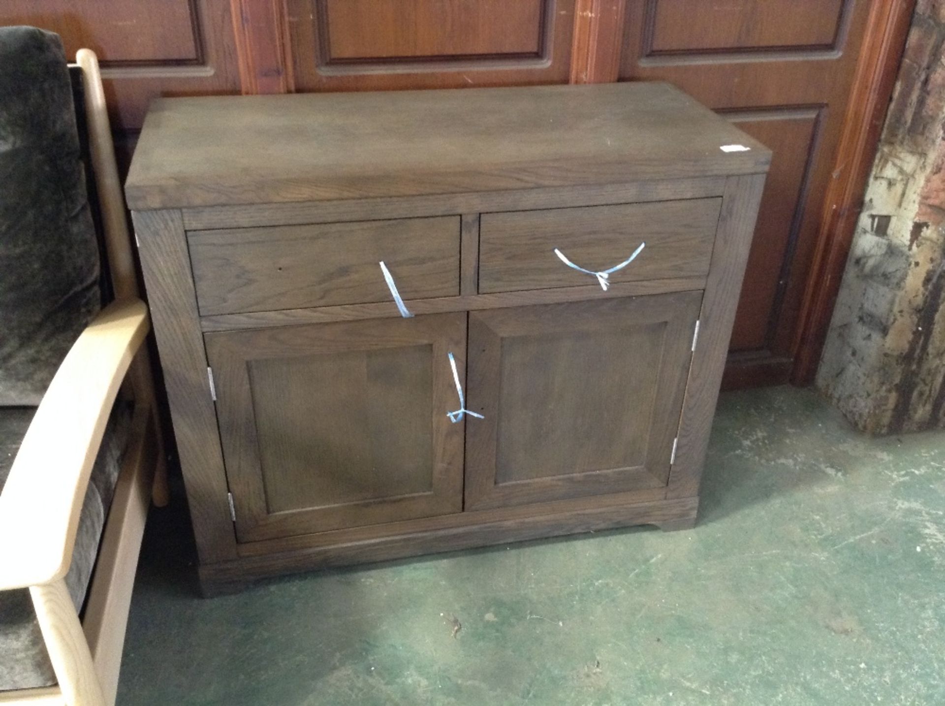 DARK OAK 2 DOOR SIDEBOARD