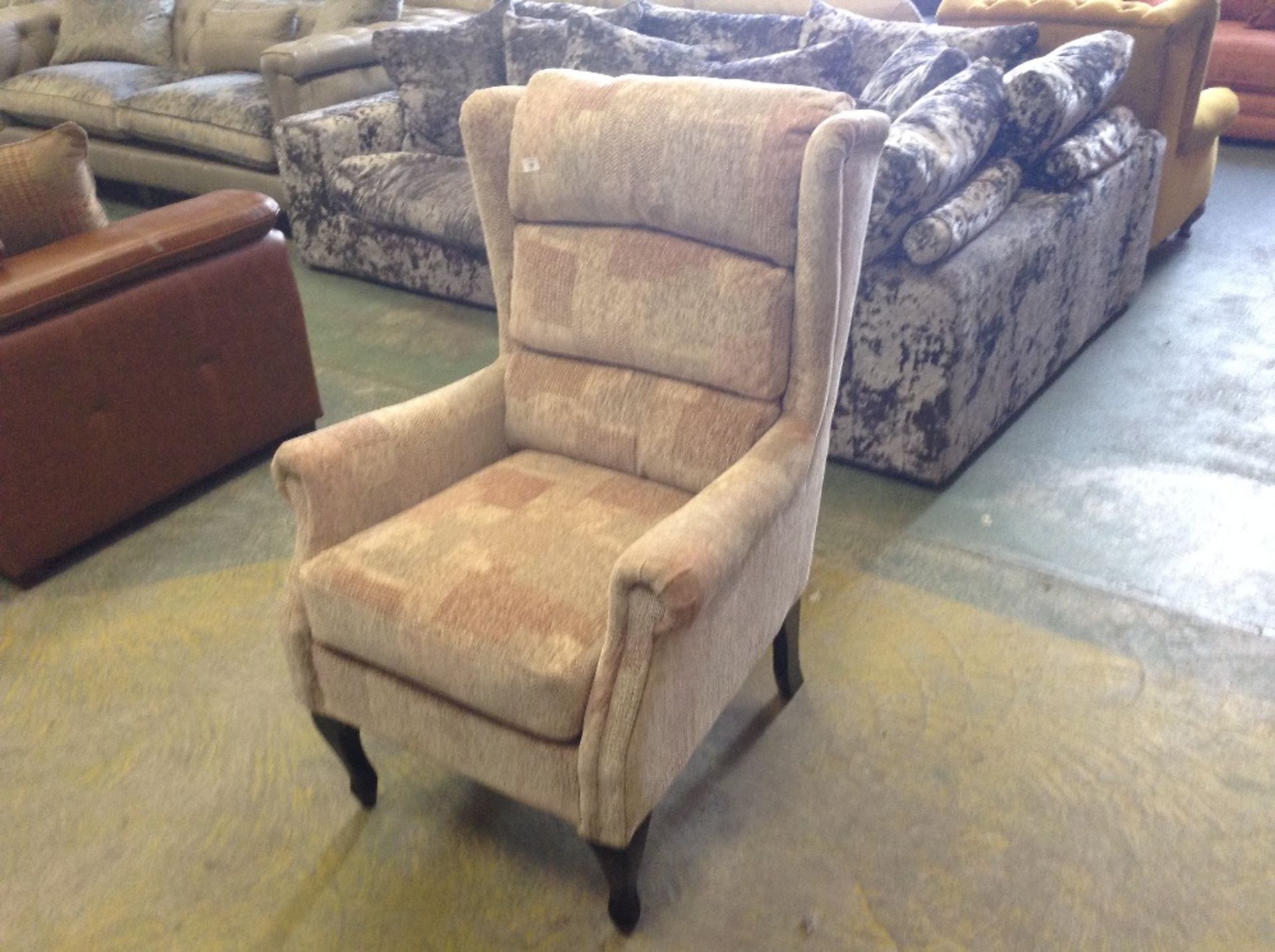 CAMBRIDGE FIRESIDE WING CHAIR