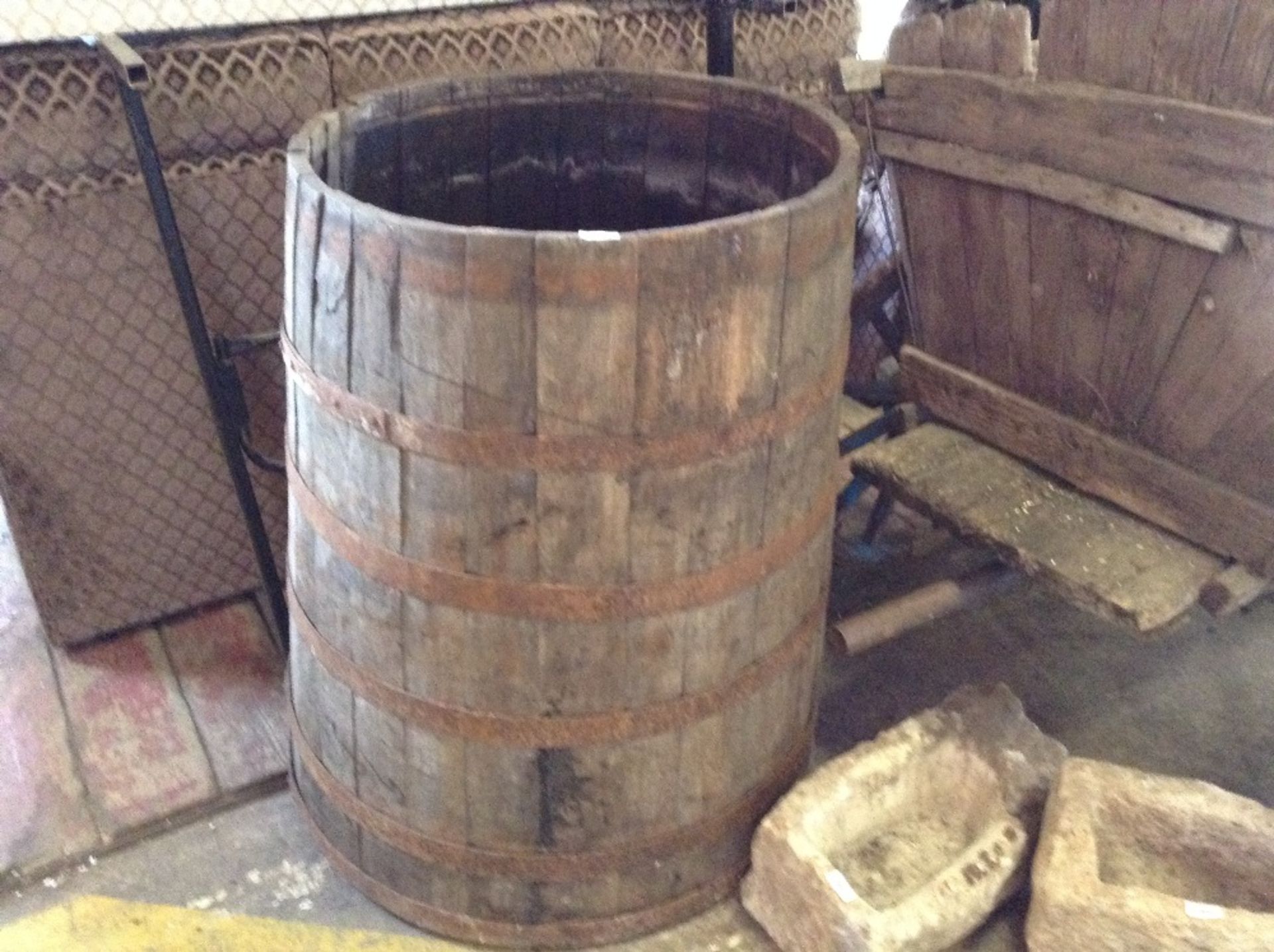 WOODEN BARREL