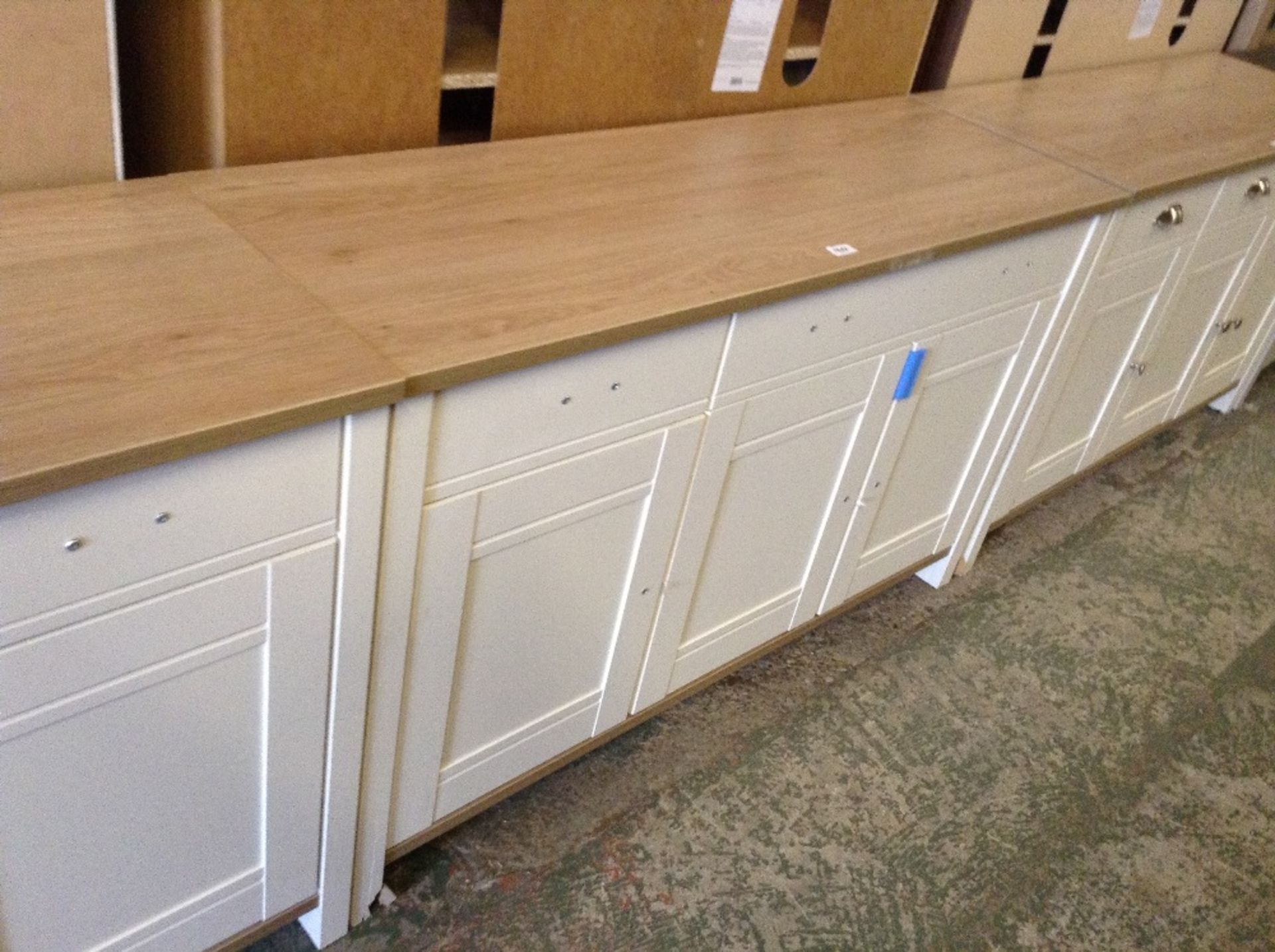 IVORY AND OAK 4FT SIDEBOARD (return)