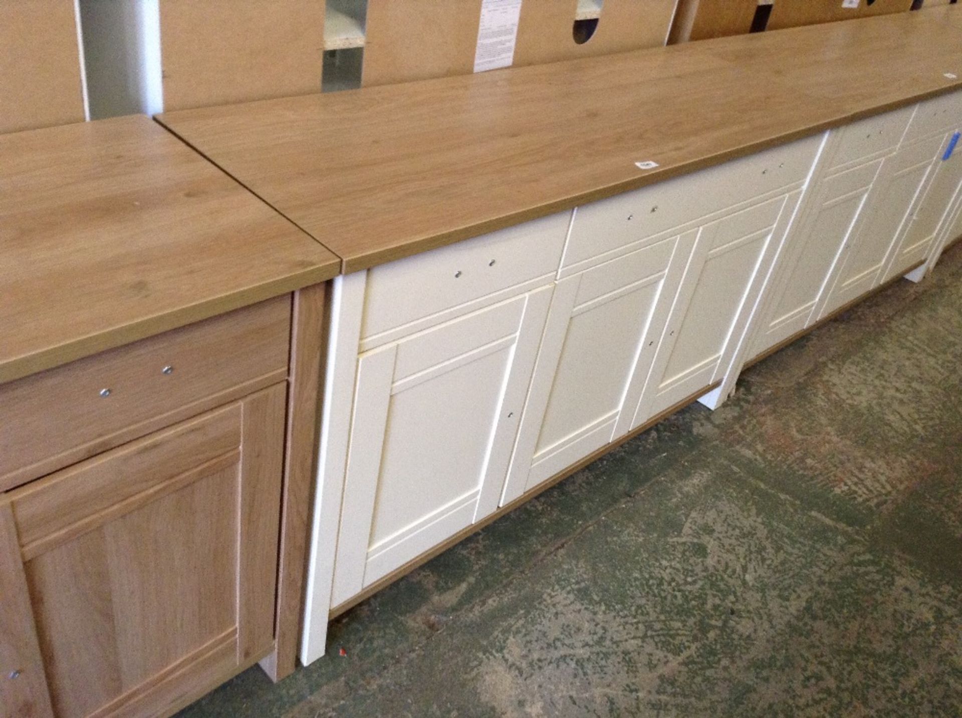 IVORY AND OAK 4FT SIDEBOARD (return) (3)