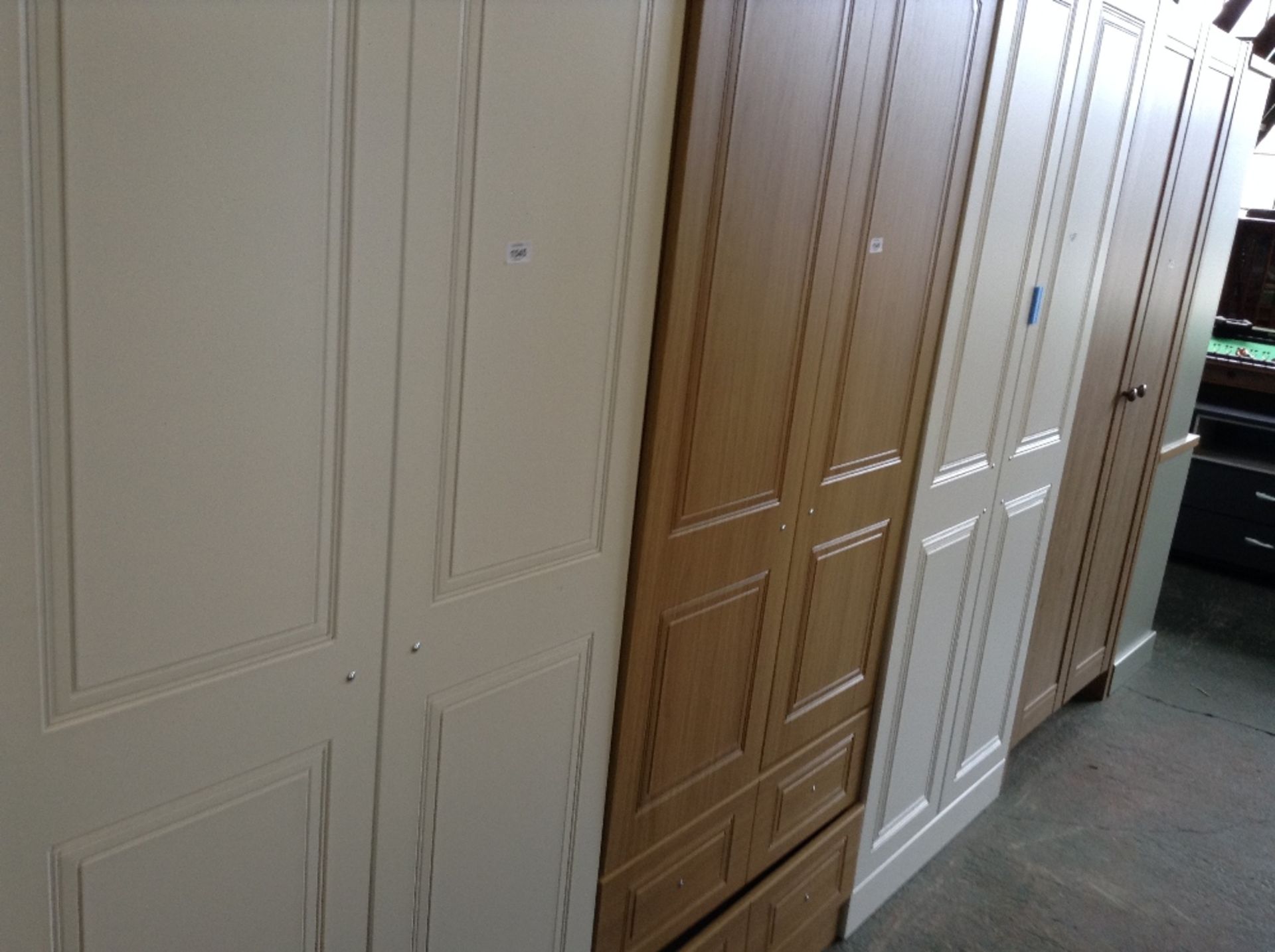 OAK DOUBLE WARDROBE (return)