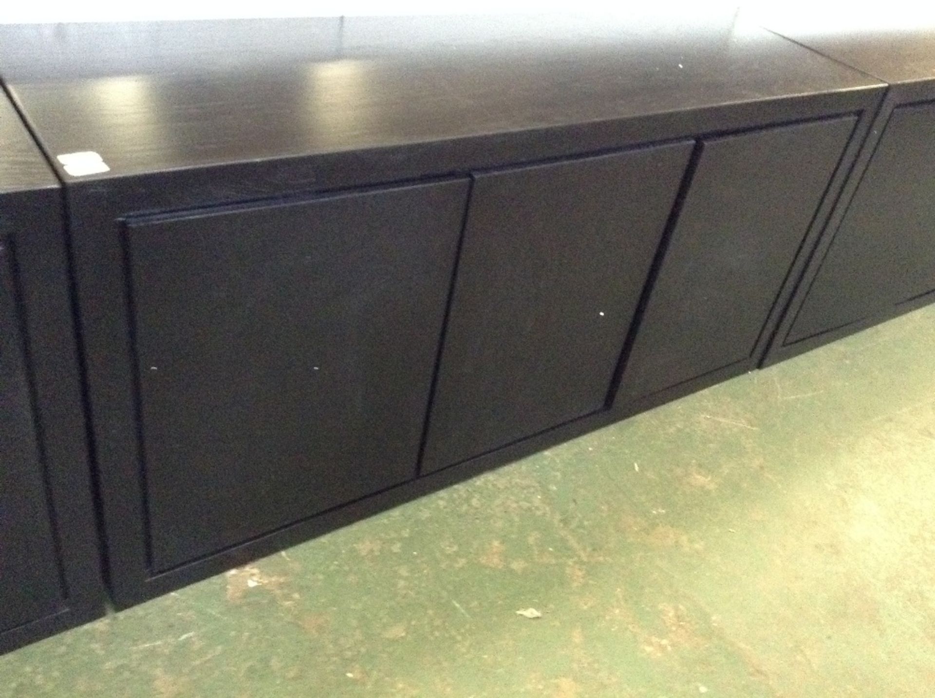 BLACK FLYFORD 3 DOOR SIDEBOARD (return)