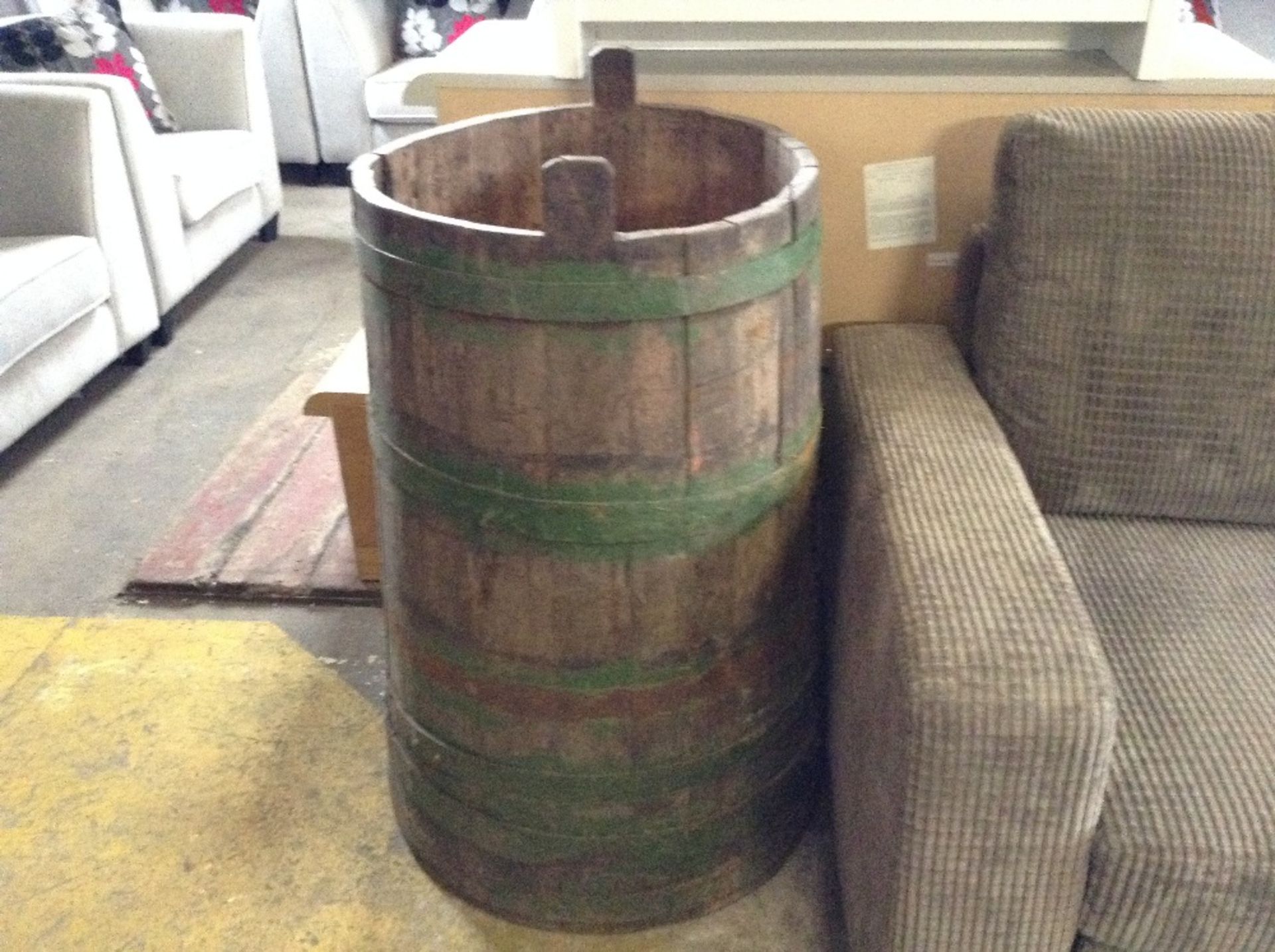 WOODEN BARREL