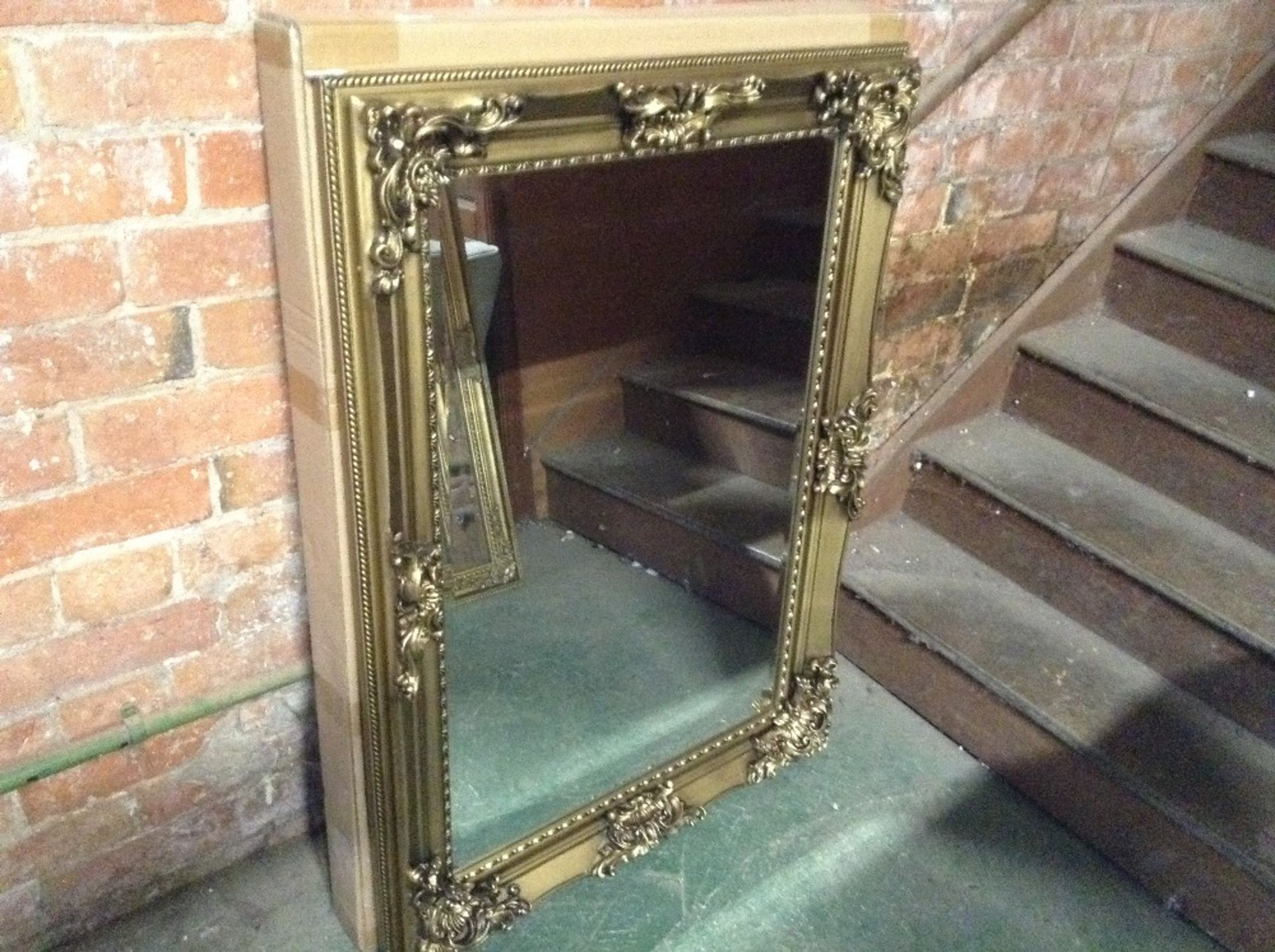 GOLD GILT MIRROR (2)