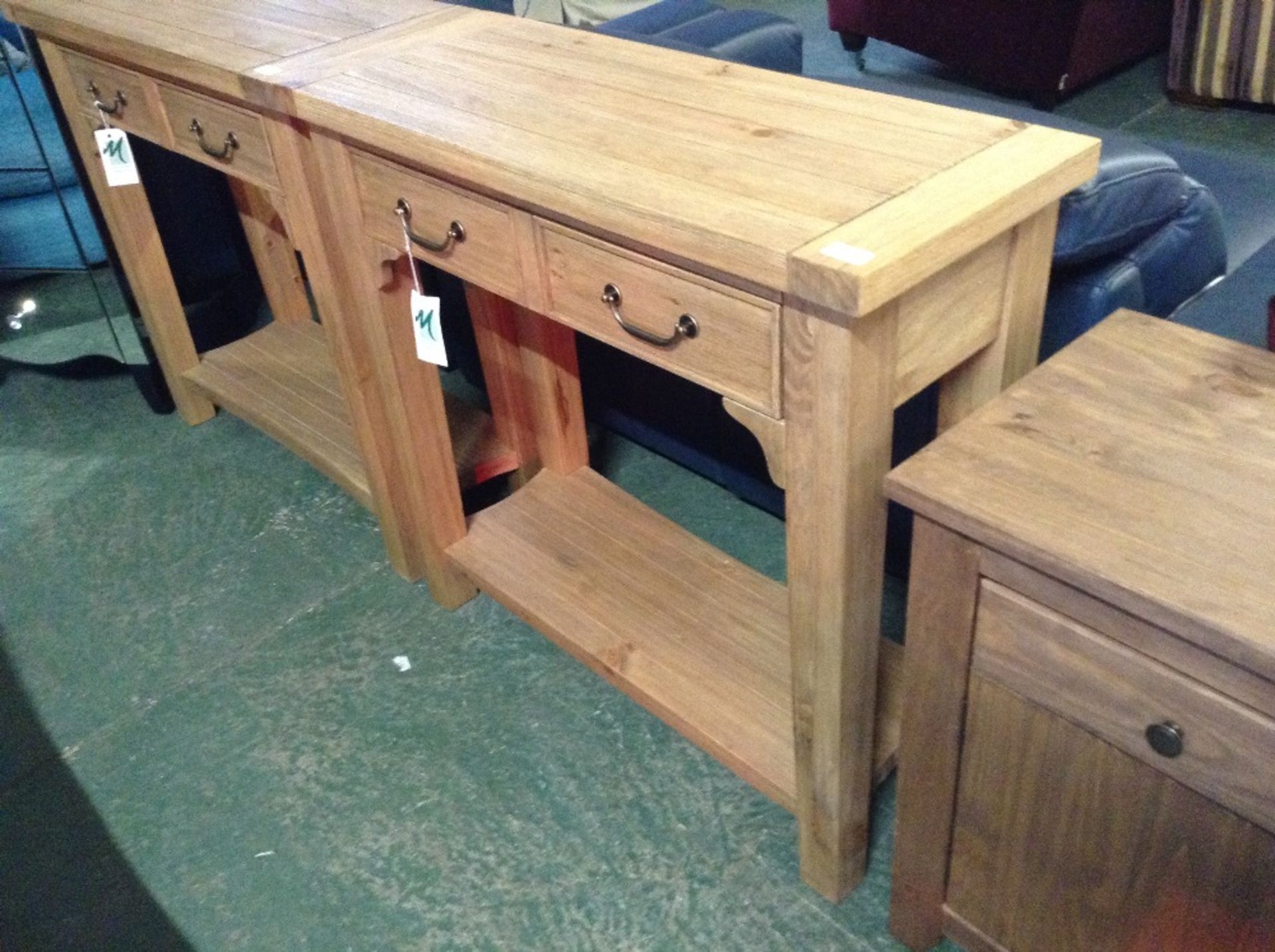 PINE CONSOLE TABLE