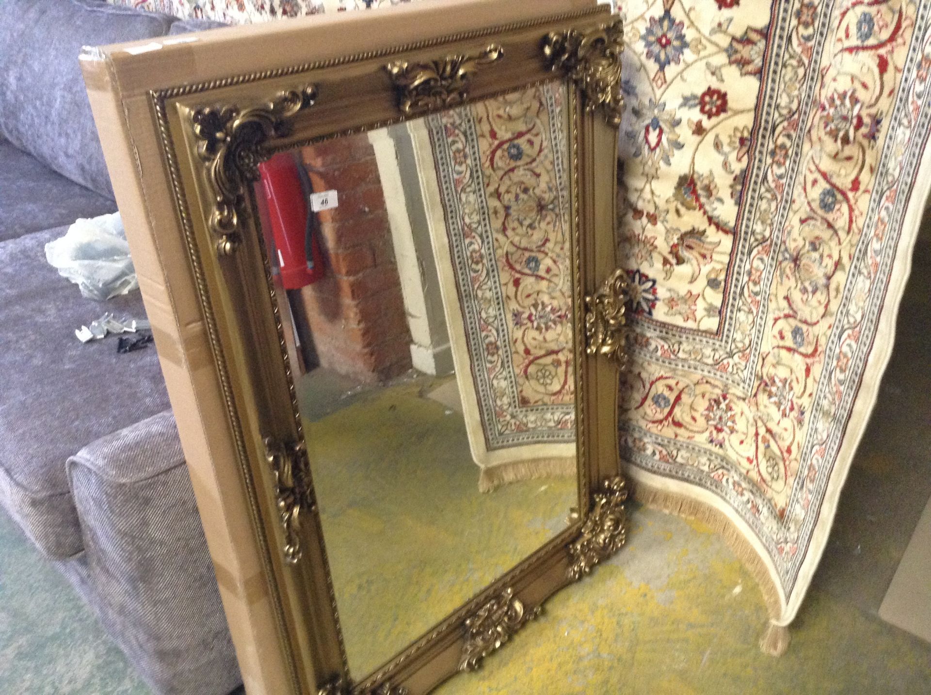 GOLD GILT MIRROR