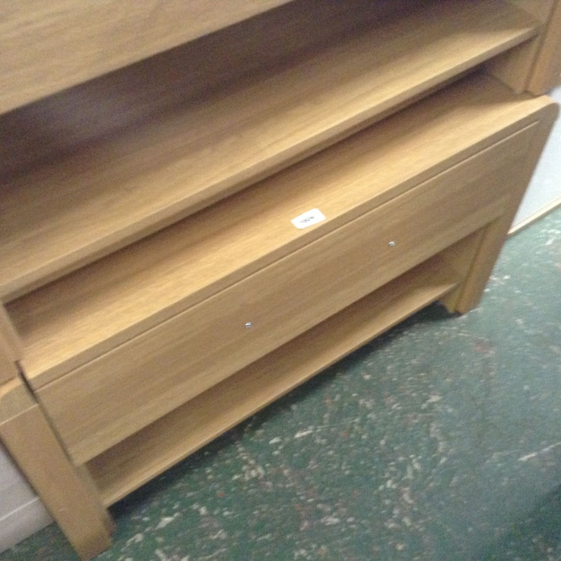 OAK 1 DRAWER COFFEE TABLE