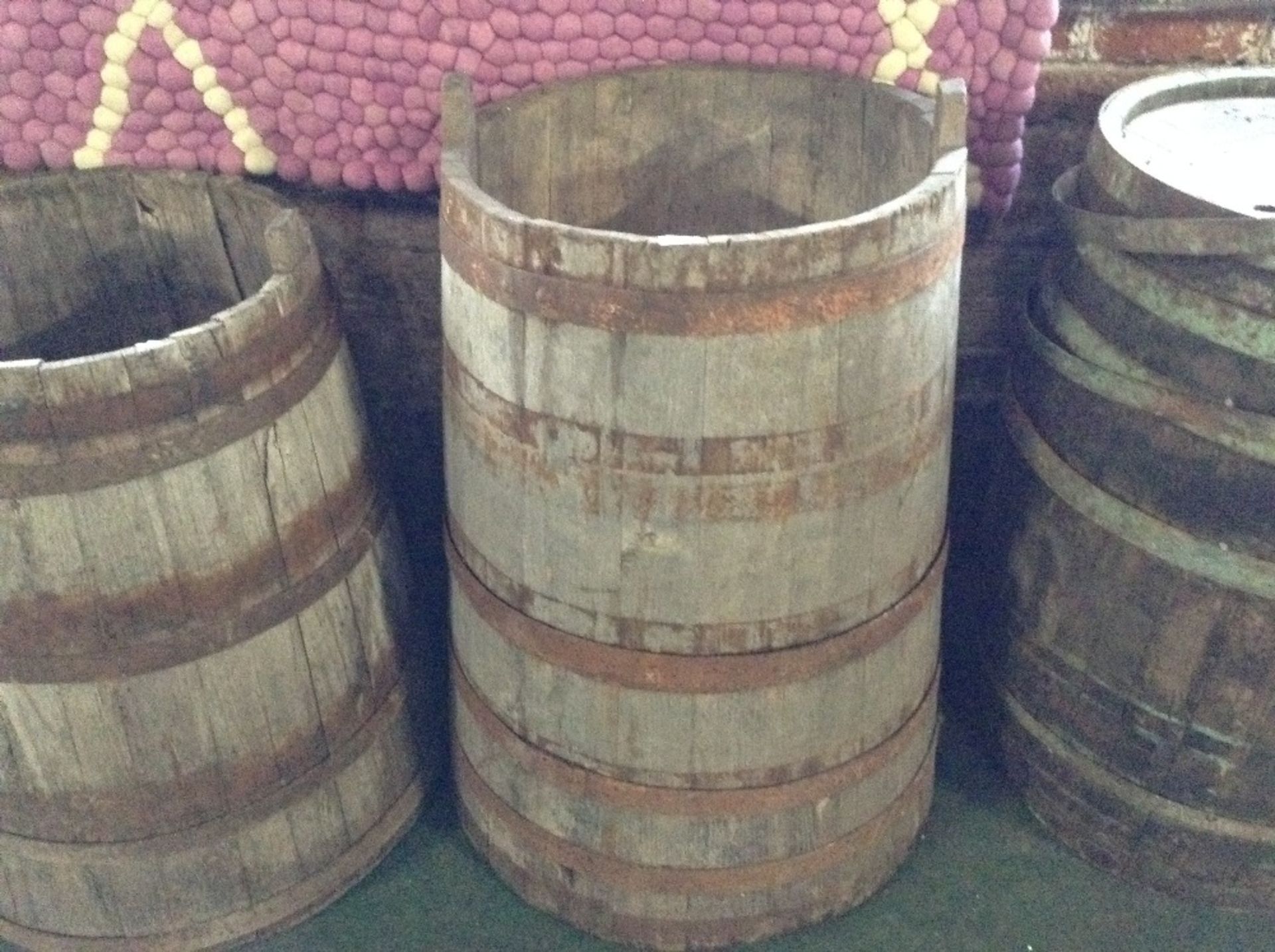 WOODEN BARREL(2)