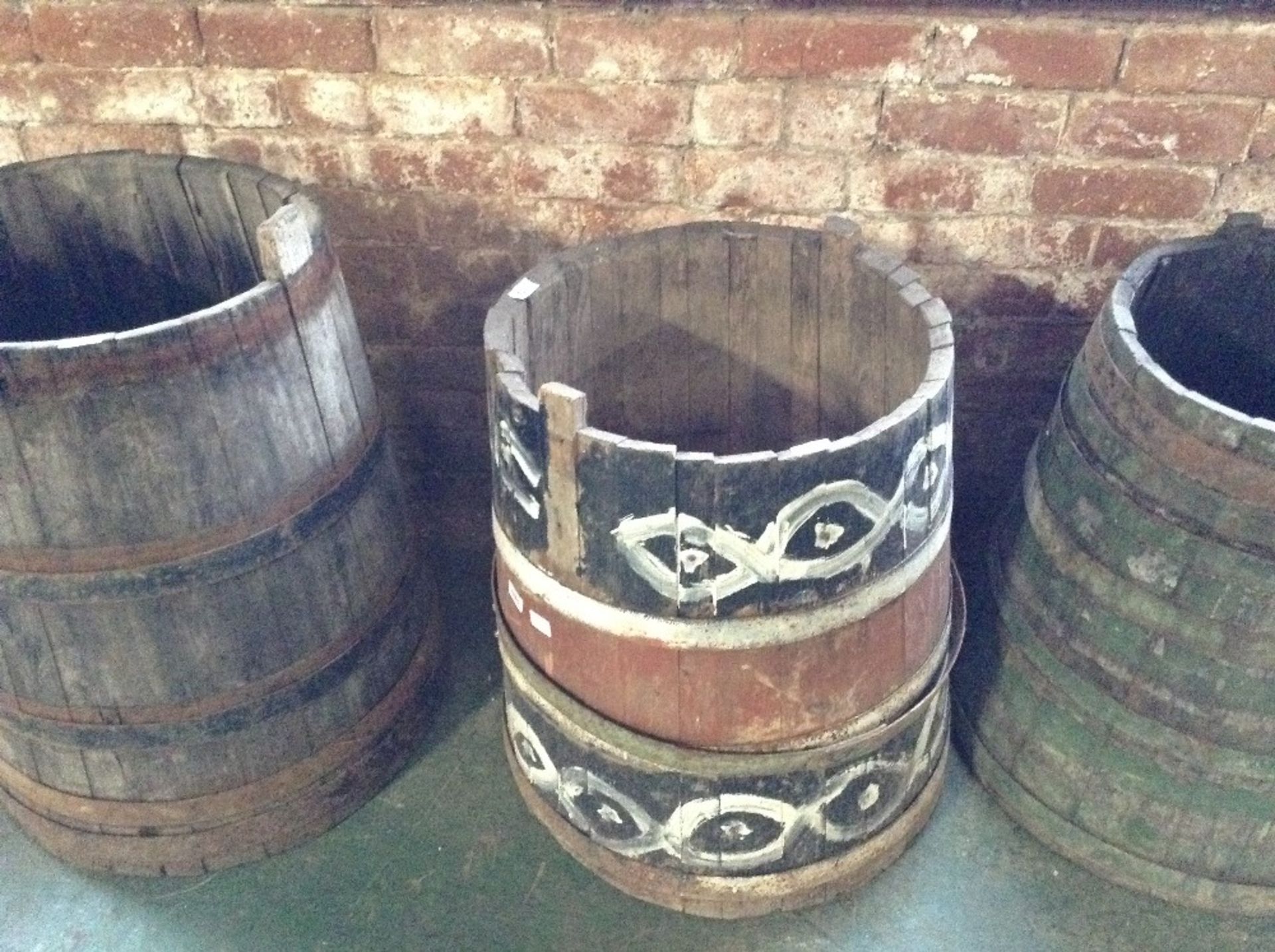 WOODEN BARREL - Image 2 of 2