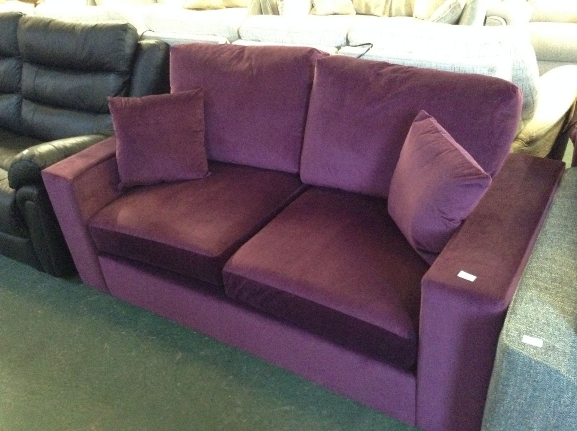 PLUM 2 SEATER SOFA