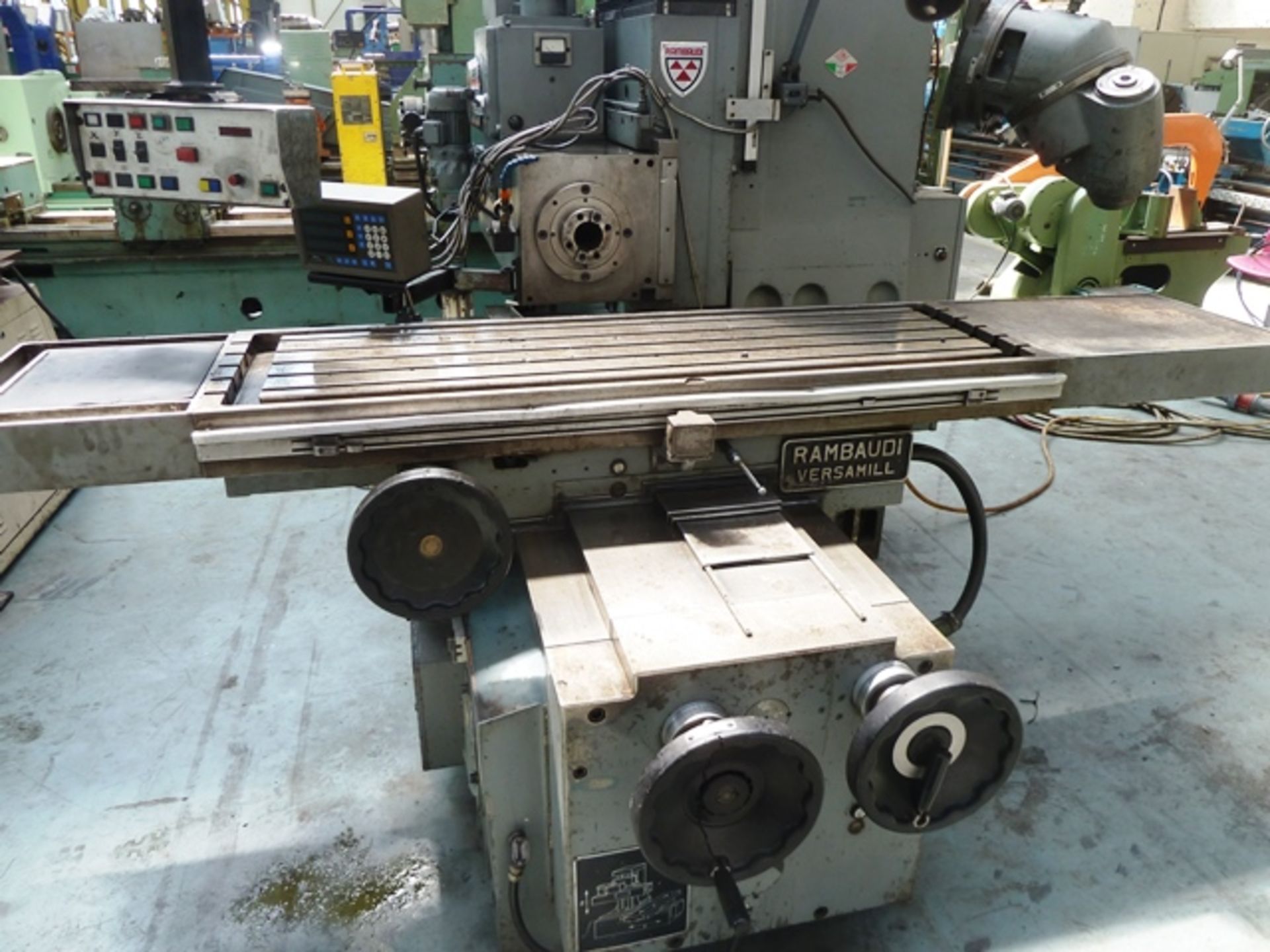 Rambaudi Versamill 12 Bed Milling Machine - Image 7 of 18