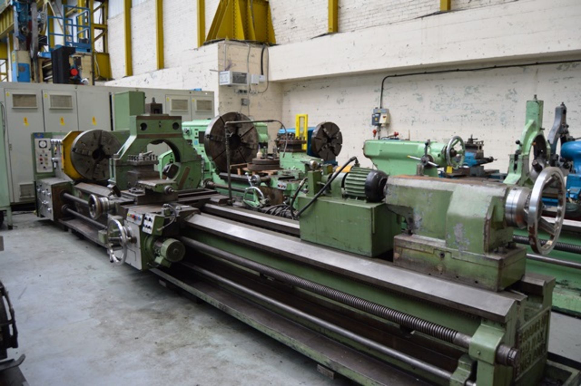 Broadbent SS & SC Straight Bed Centre Lathe x 4500mm