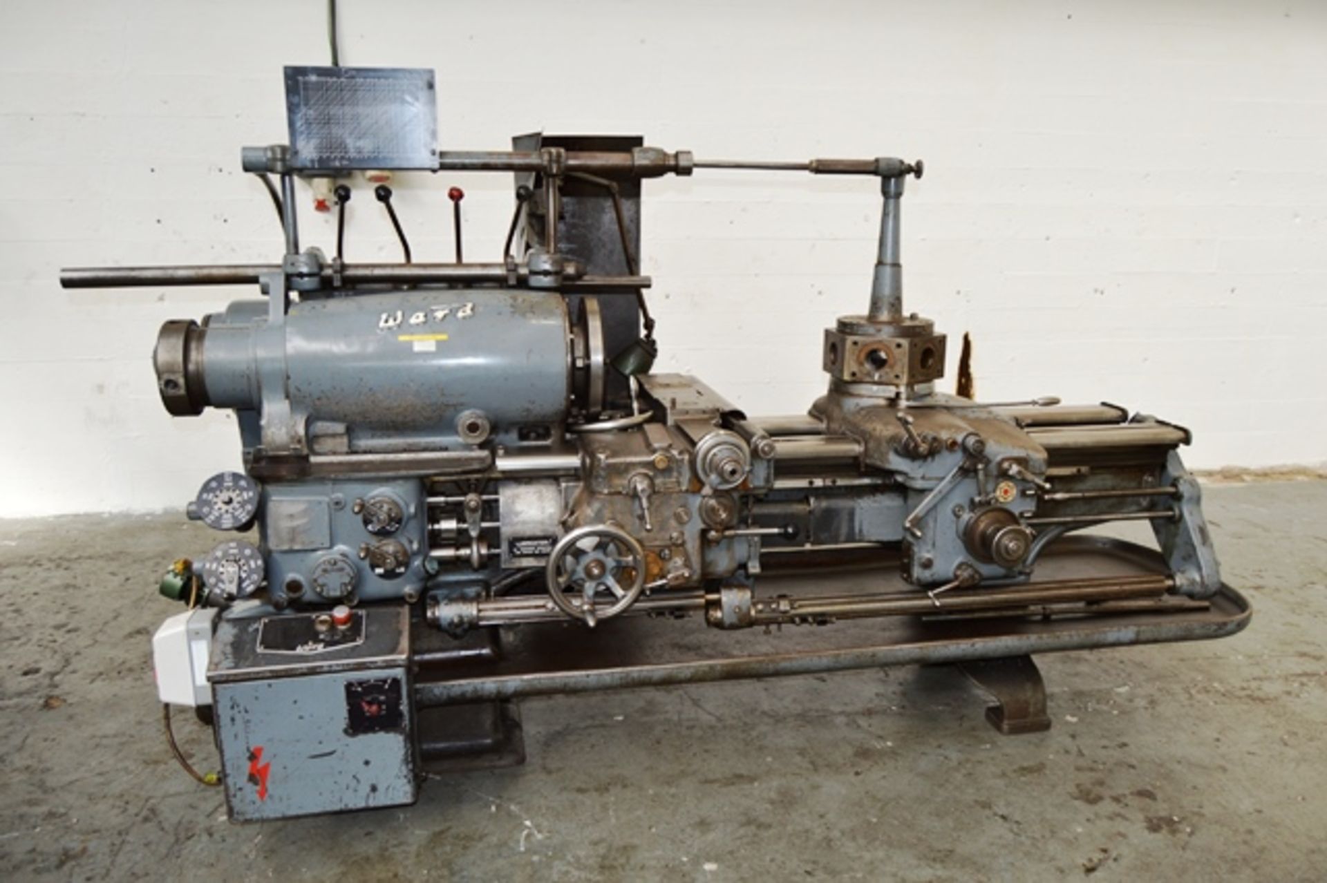 Ward 7 Turret Lathe (SPARES OR REPAIR) 5 1/4" Spindle Bore