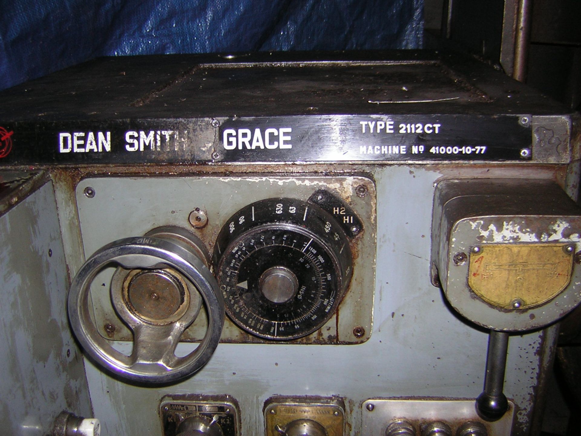 Dean Smith & Grace Mod 2112CT facing and boring lathe - Image 3 of 6