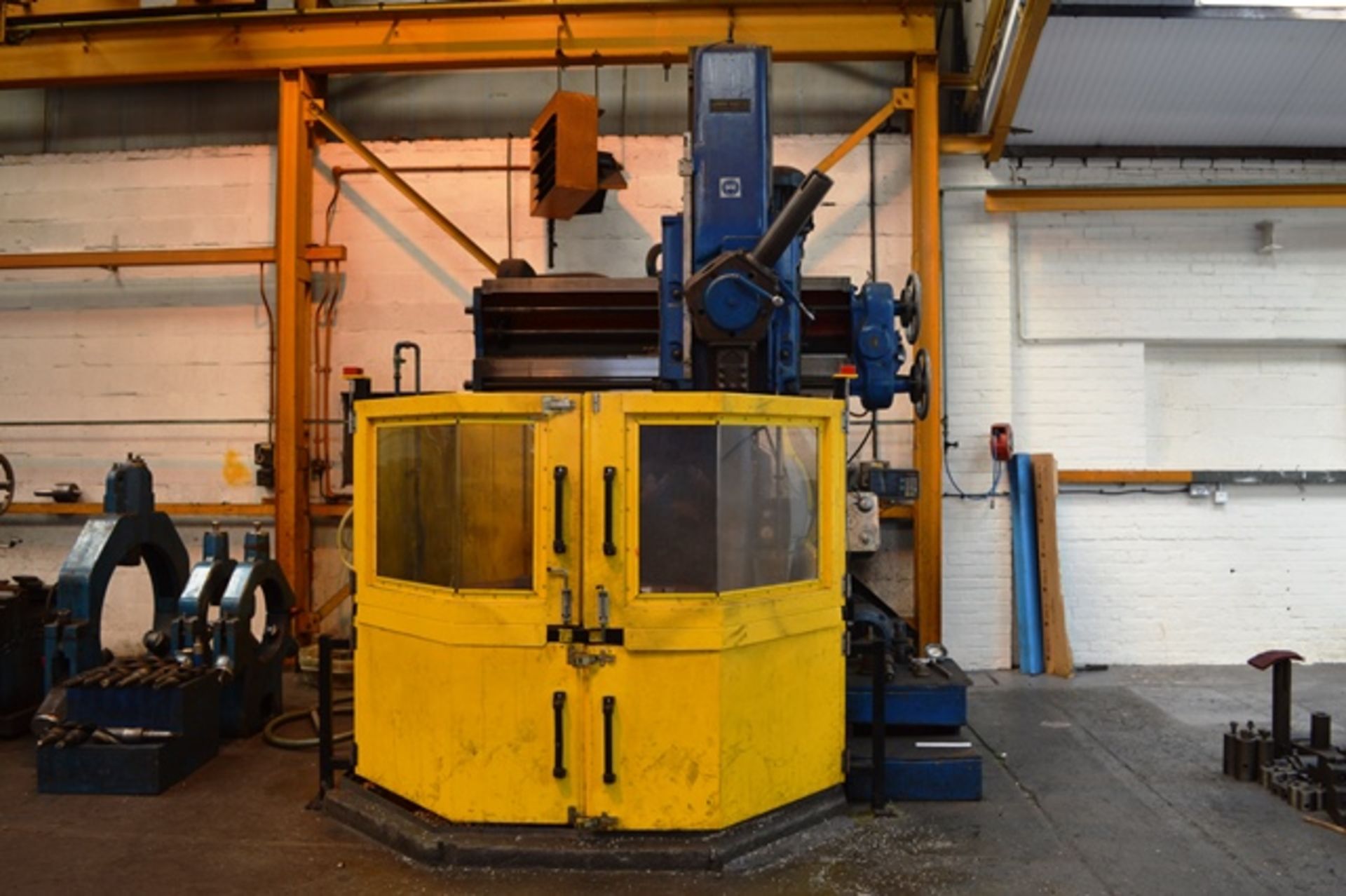 60" Webster & Bennett Model DH Vertical Boring Machine