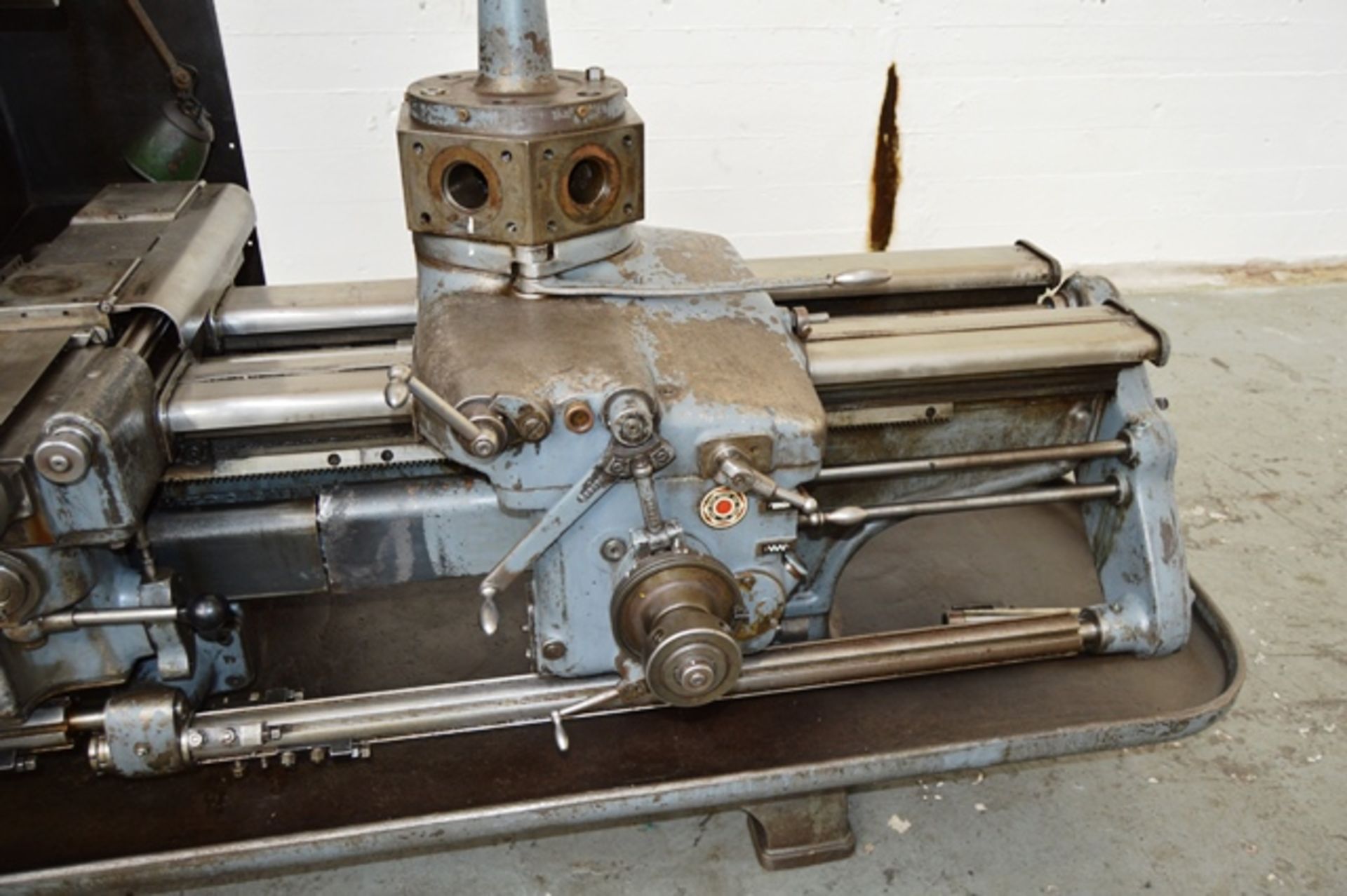 Ward 7 Turret Lathe (SPARES OR REPAIR) 5 1/4" Spindle Bore - Image 4 of 7