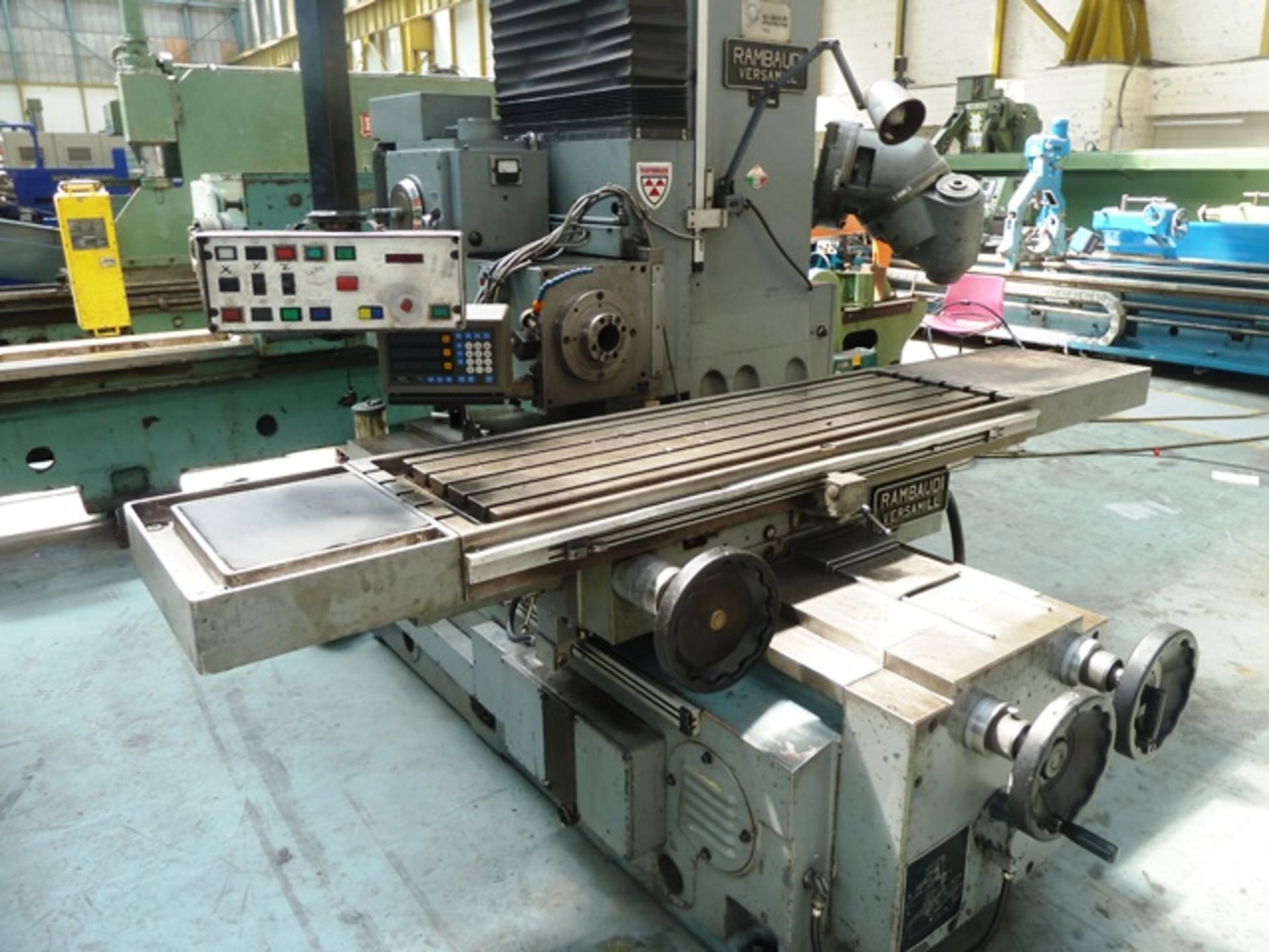 Rambaudi Versamill 12 Bed Milling Machine - Image 11 of 18