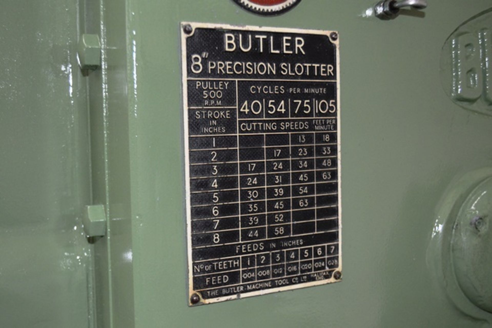 Butler 8" Toolroom Slotter - Image 7 of 8