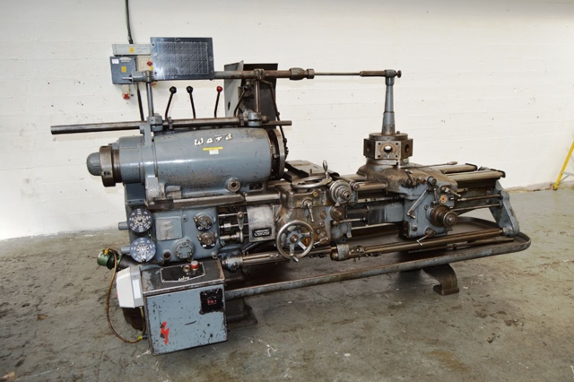 Ward 7 Turret Lathe (SPARES OR REPAIR) 5 1/4" Spindle Bore - Image 7 of 7