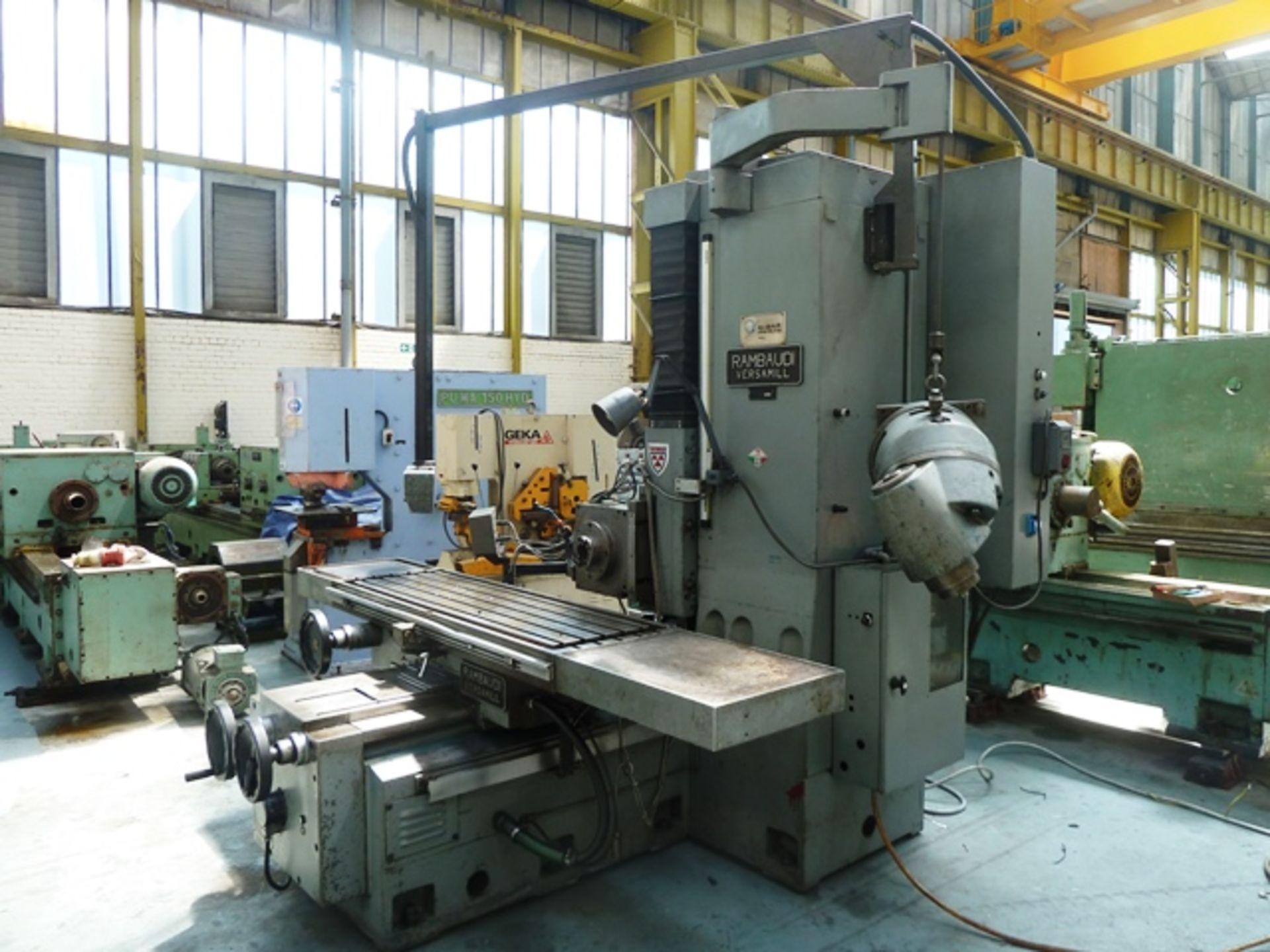 Rambaudi Versamill 12 Bed Milling Machine - Image 18 of 18