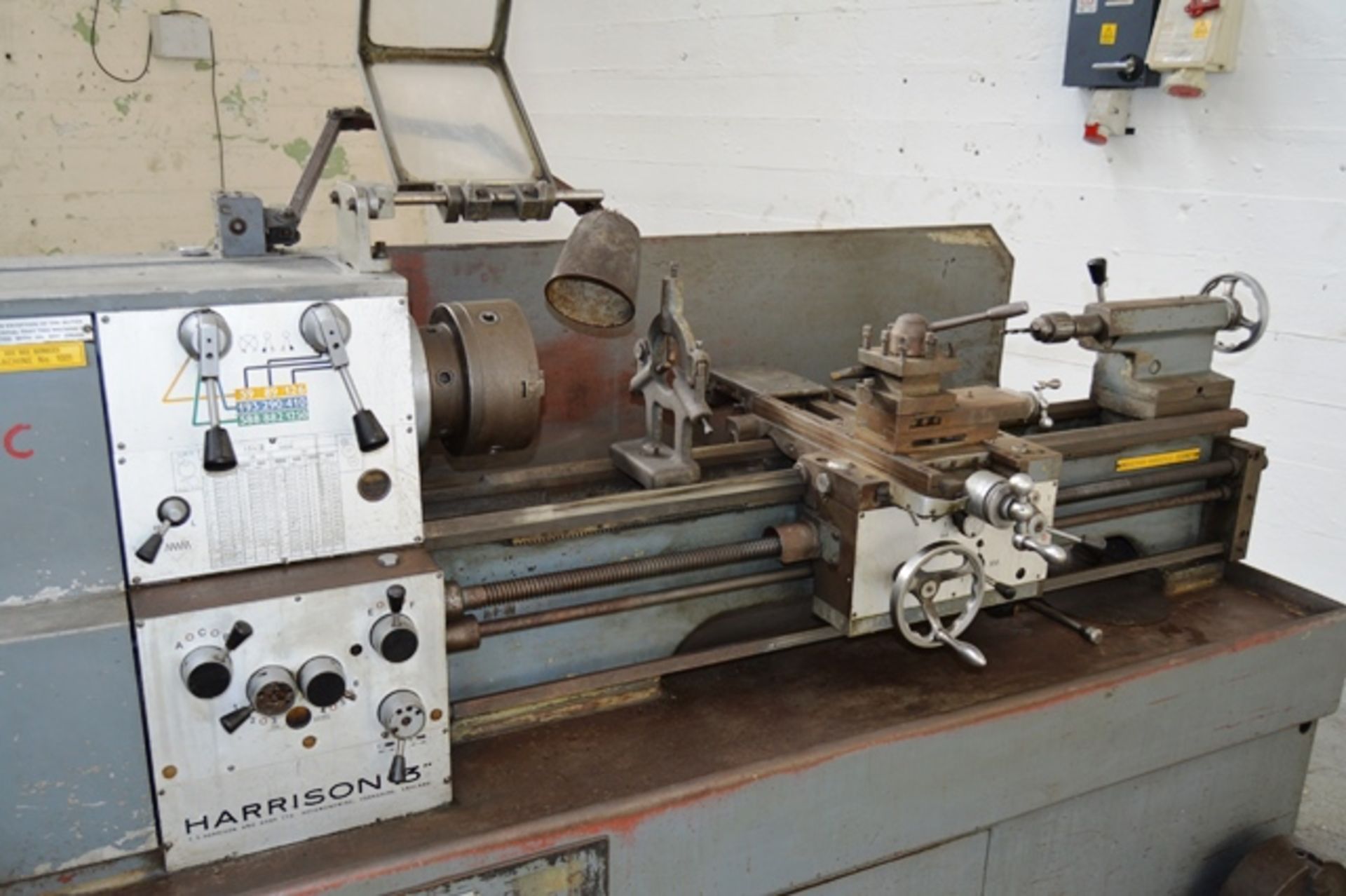 Harrison 13” x 40” Straight bed centre lathe, - Image 2 of 9