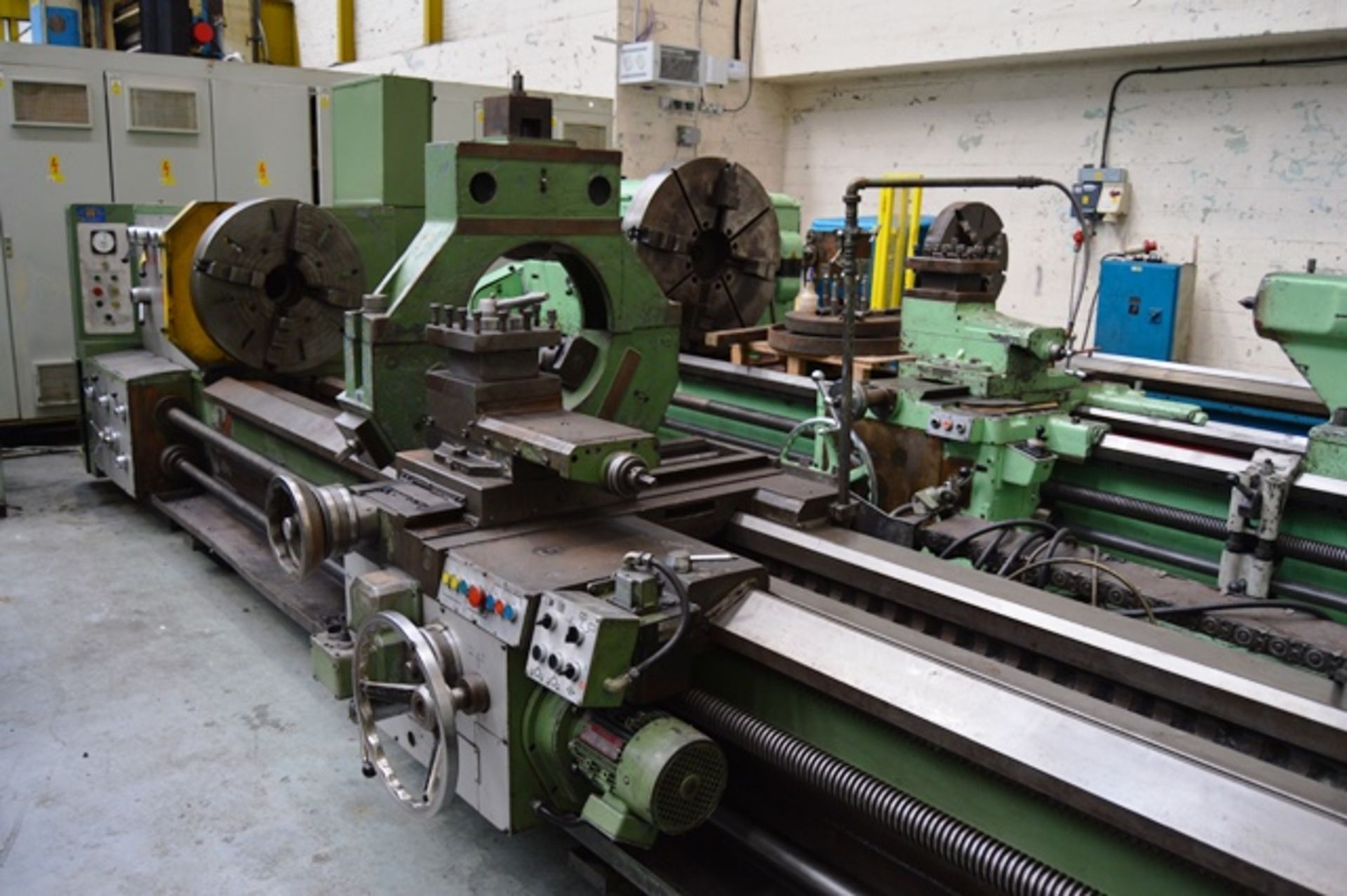 Broadbent SS & SC Straight Bed Centre Lathe x 4500mm - Image 6 of 6