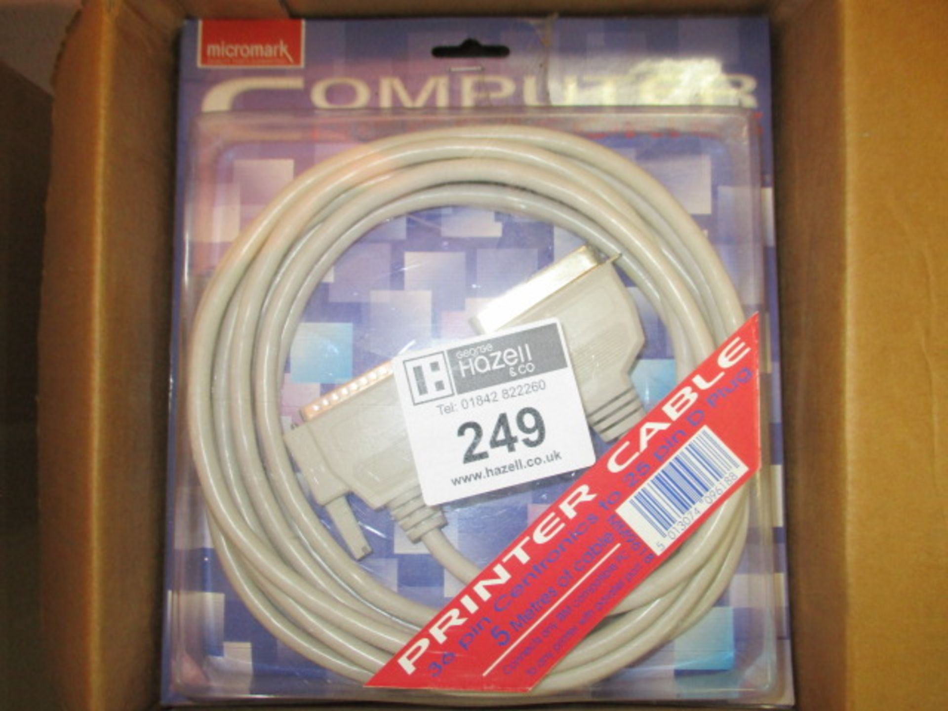 1 BOX COMPUTER CABLES