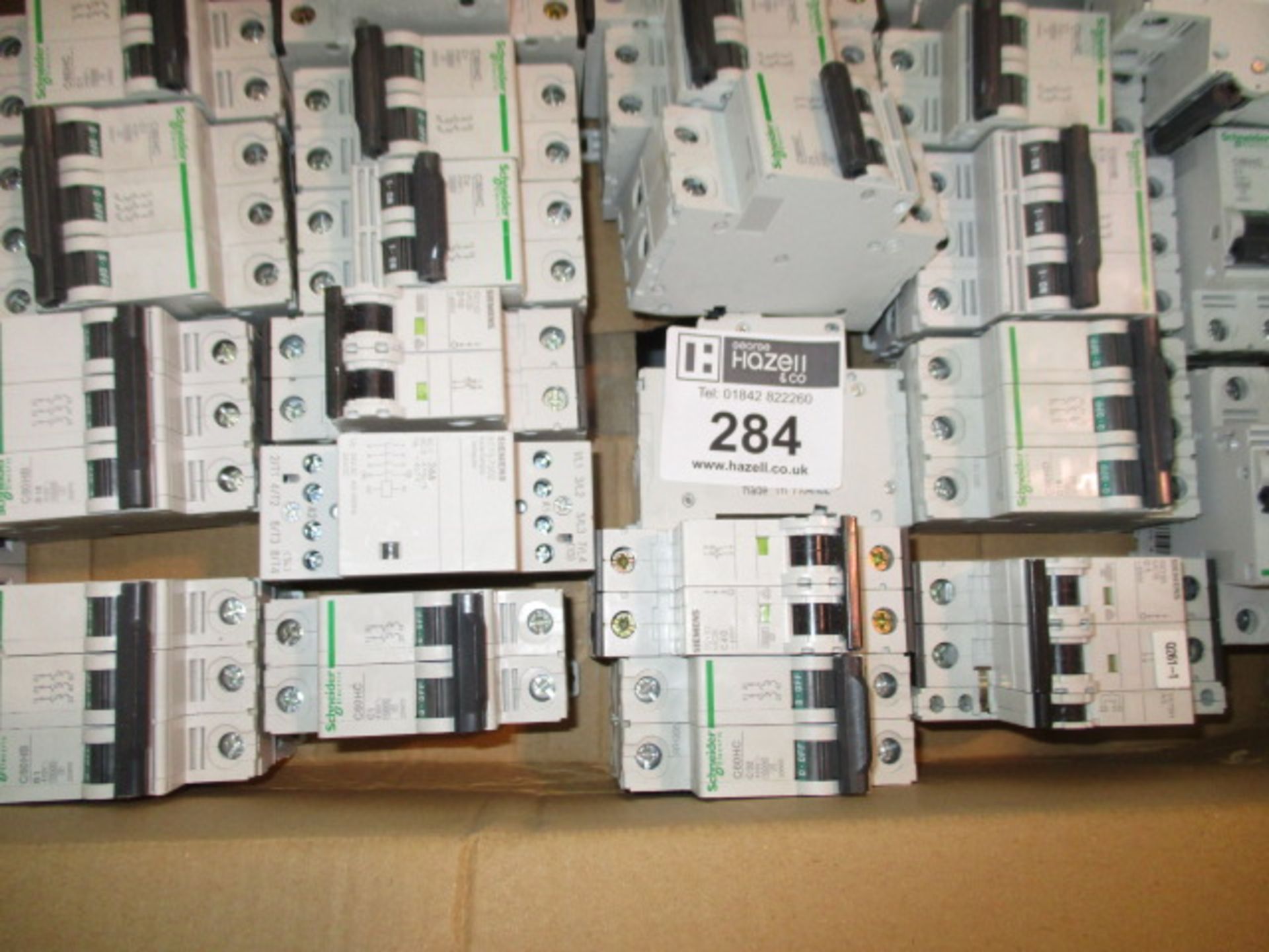 MIXED BOX OF MCB AND CONTACTORS