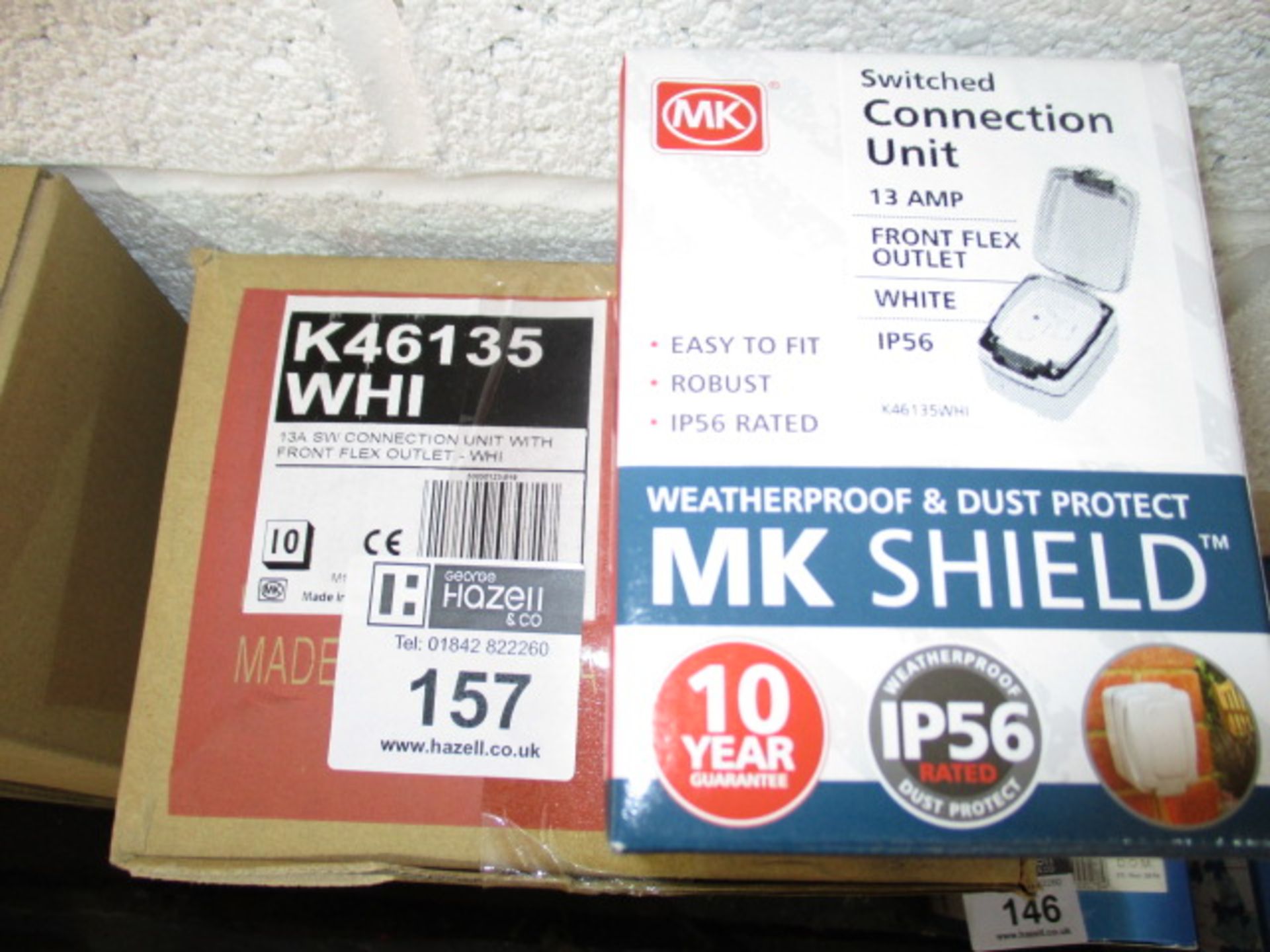 10 X MK46135WHI 13 AMP SPUR