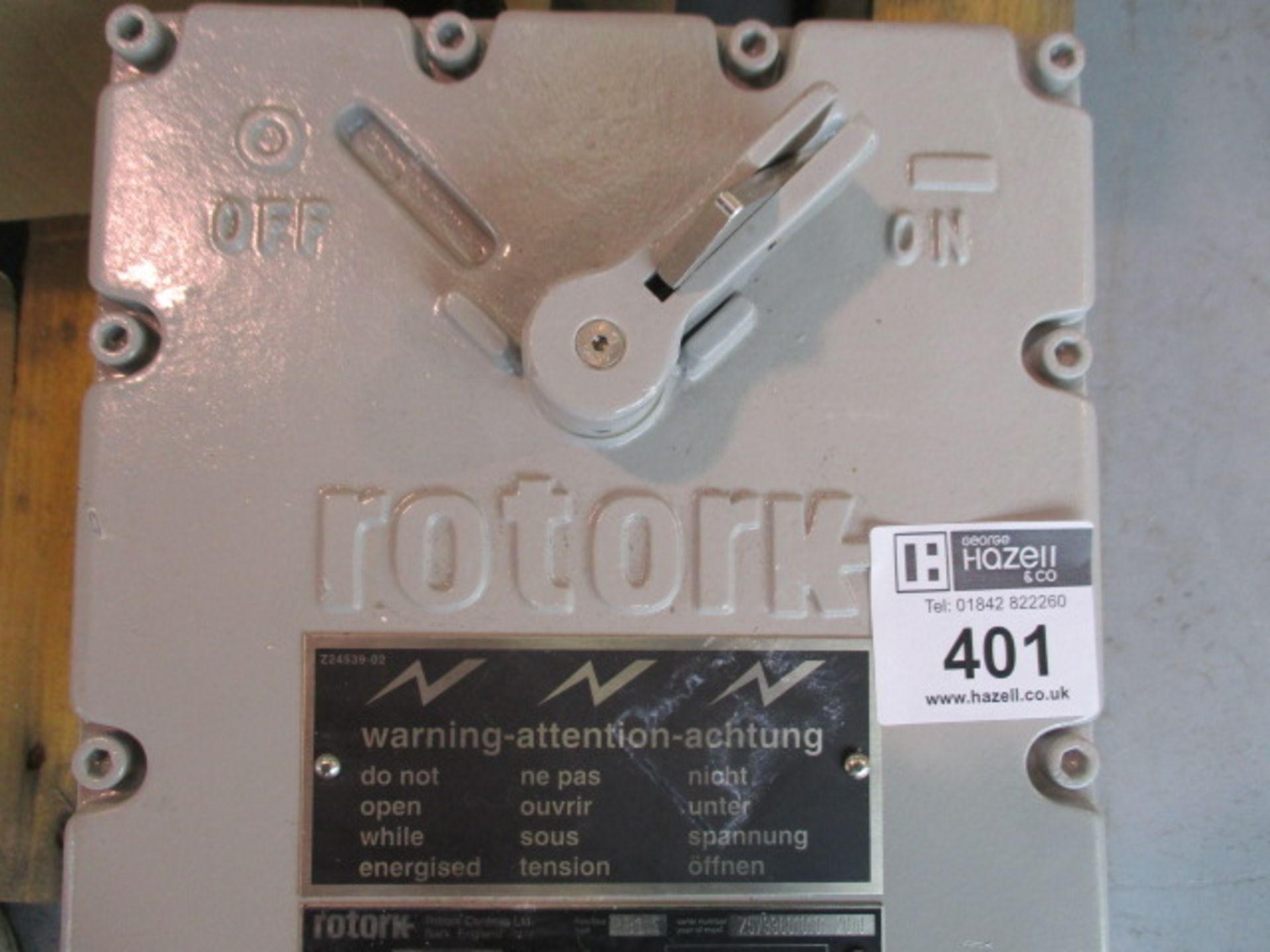 1 X ROTORK LARGE SWITCH