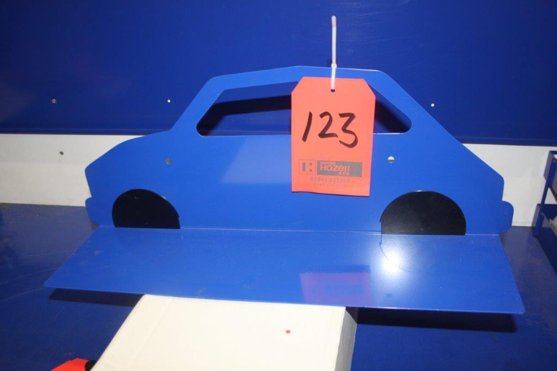 25 X 470MM X 150MM BLUE CAR SHELVES