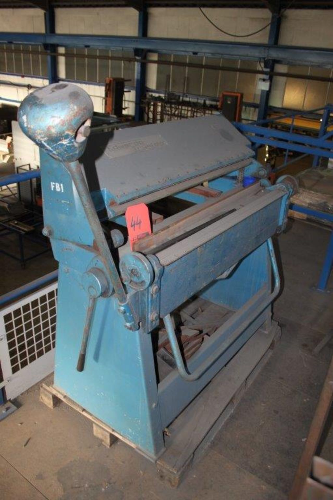 EDWARDS TRUE FOLD 600 1000MM BOX & PAN FOLDER