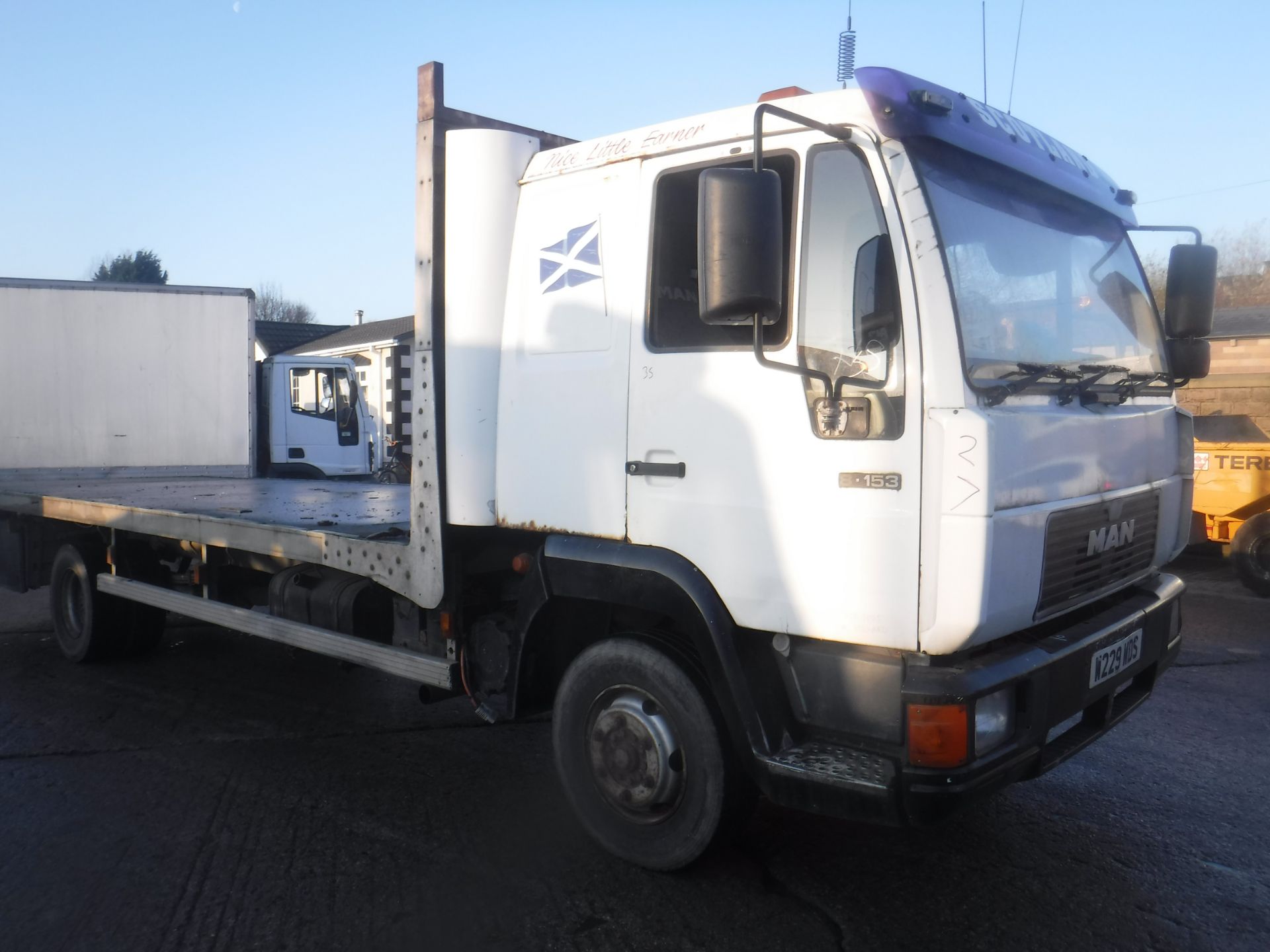 w reg man recovery lorry with winch mot exempt runner