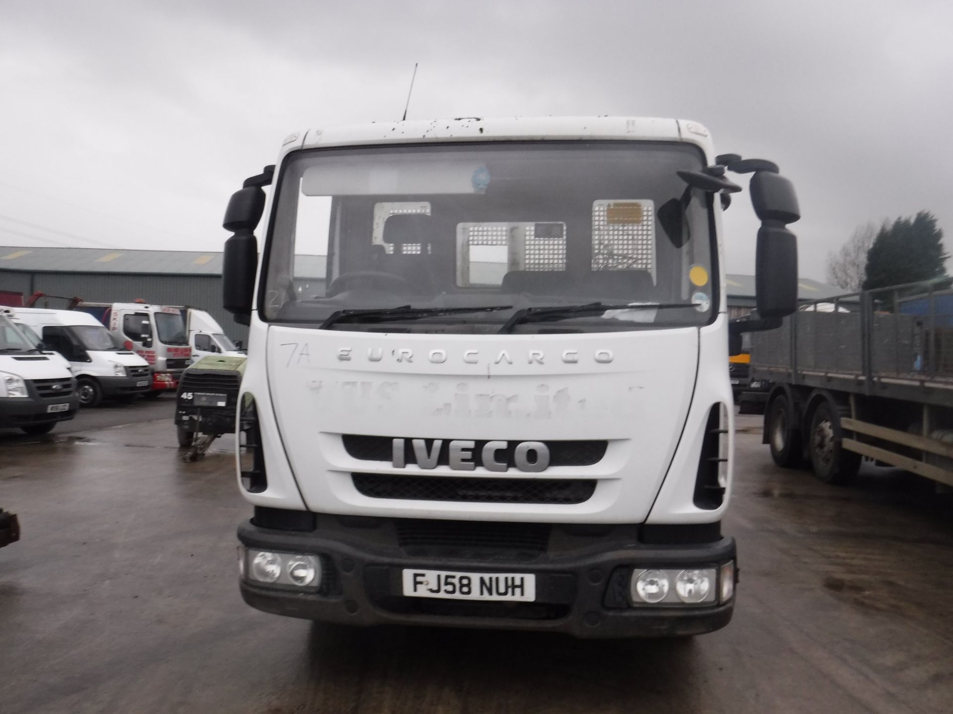 2008 iveco eurp cargo 75e16 303225km tipper towbar good runner v5 here 7500kg drive on a car - Image 2 of 5