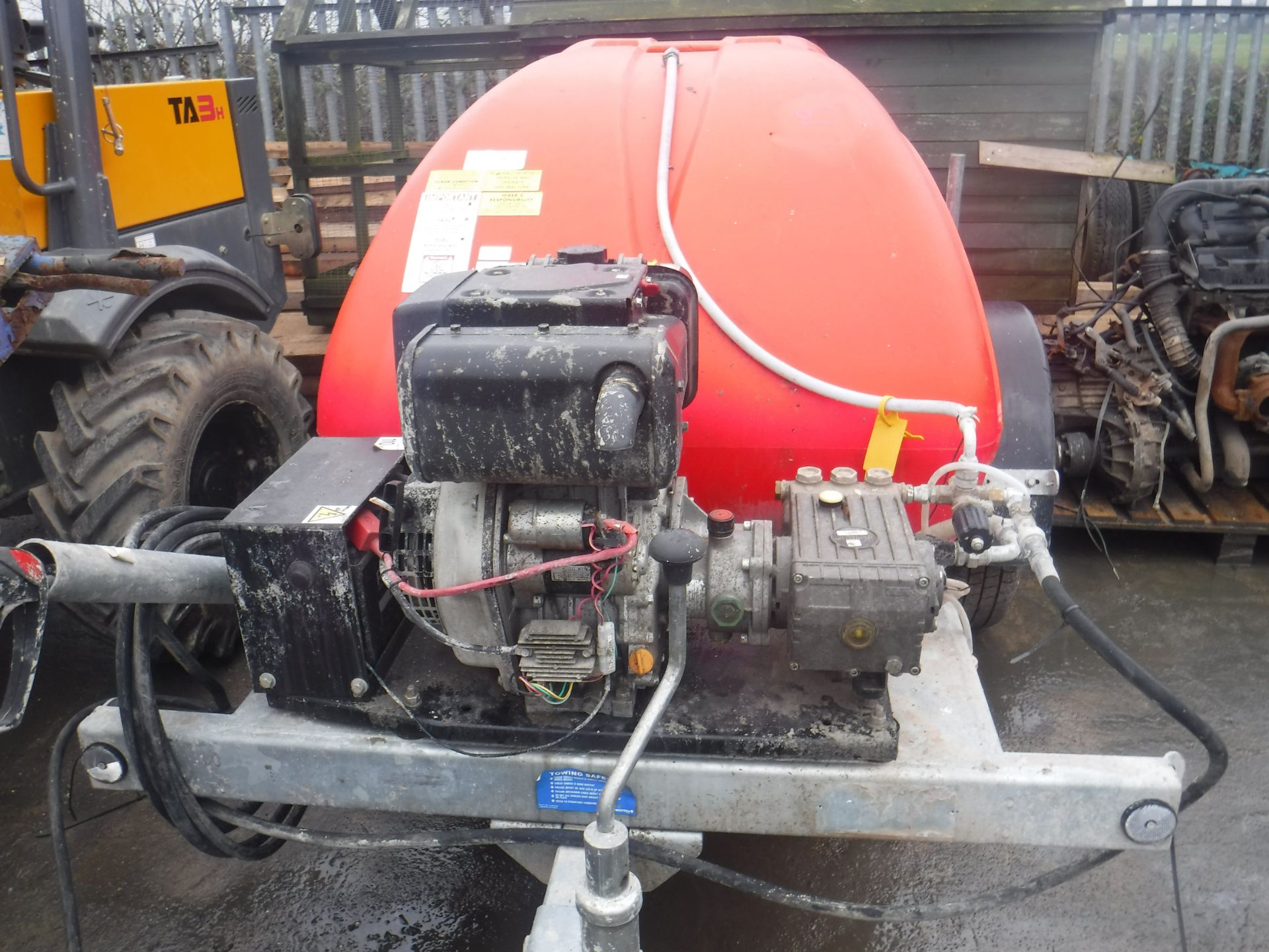 western towable jet wash diesel yanmar engine 2015 good working order - Image 3 of 3