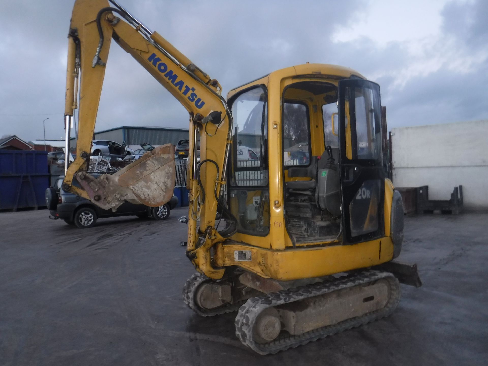 komatsu pc20r mini digger 2005 33161 hours good working order