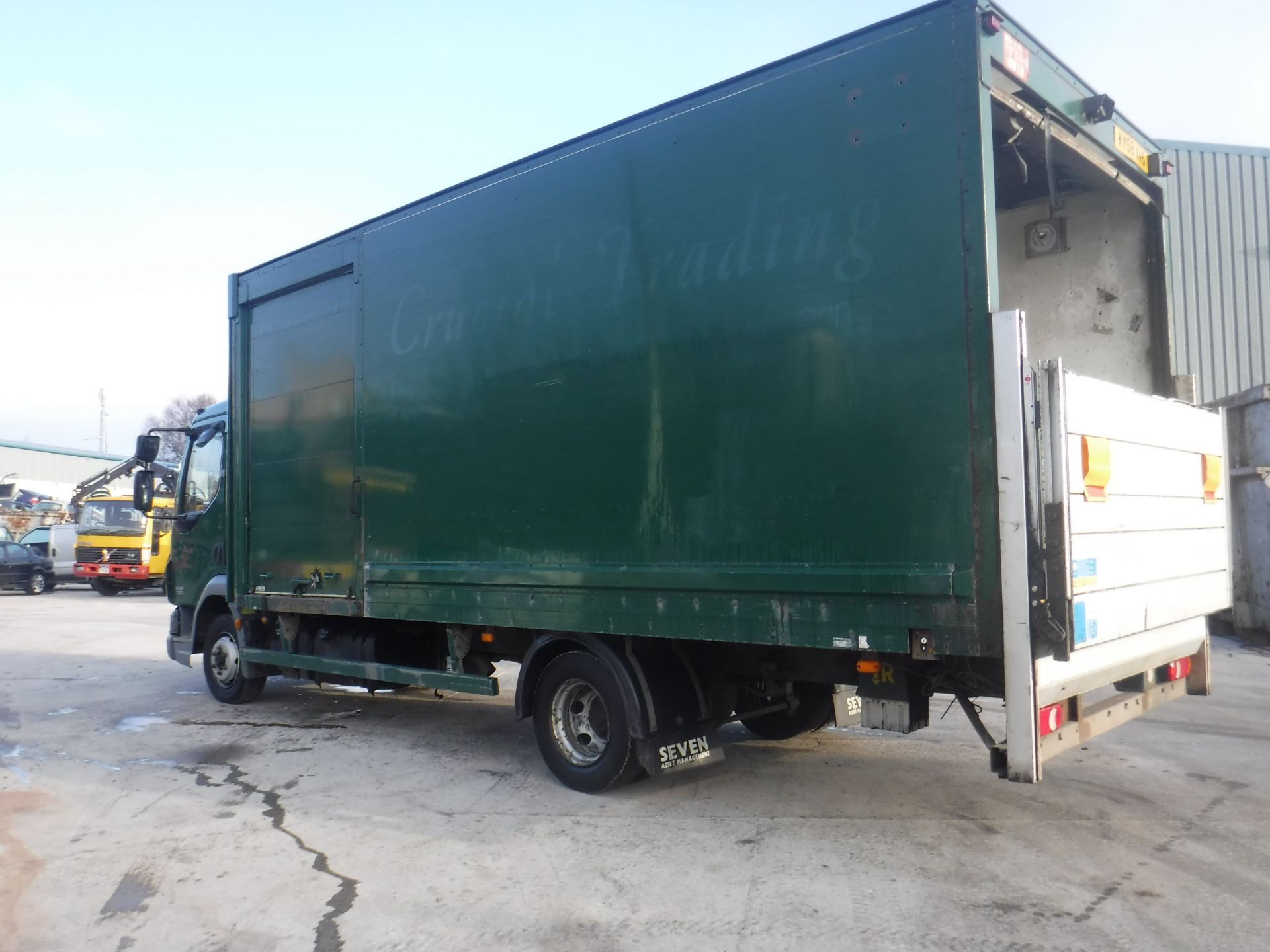 2008 daf lf 45.140 7500 kg boxvan mot end jan 17 taillift side locking door spare key good runner - Image 5 of 6