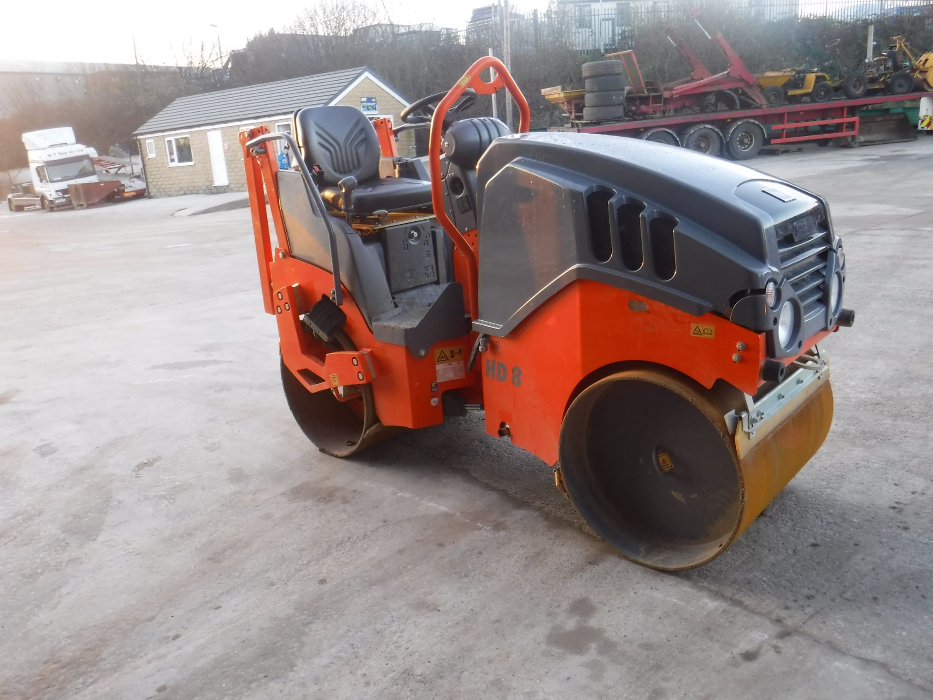 hamm hd 8 vv tarmac roller 2015 - Image 2 of 3