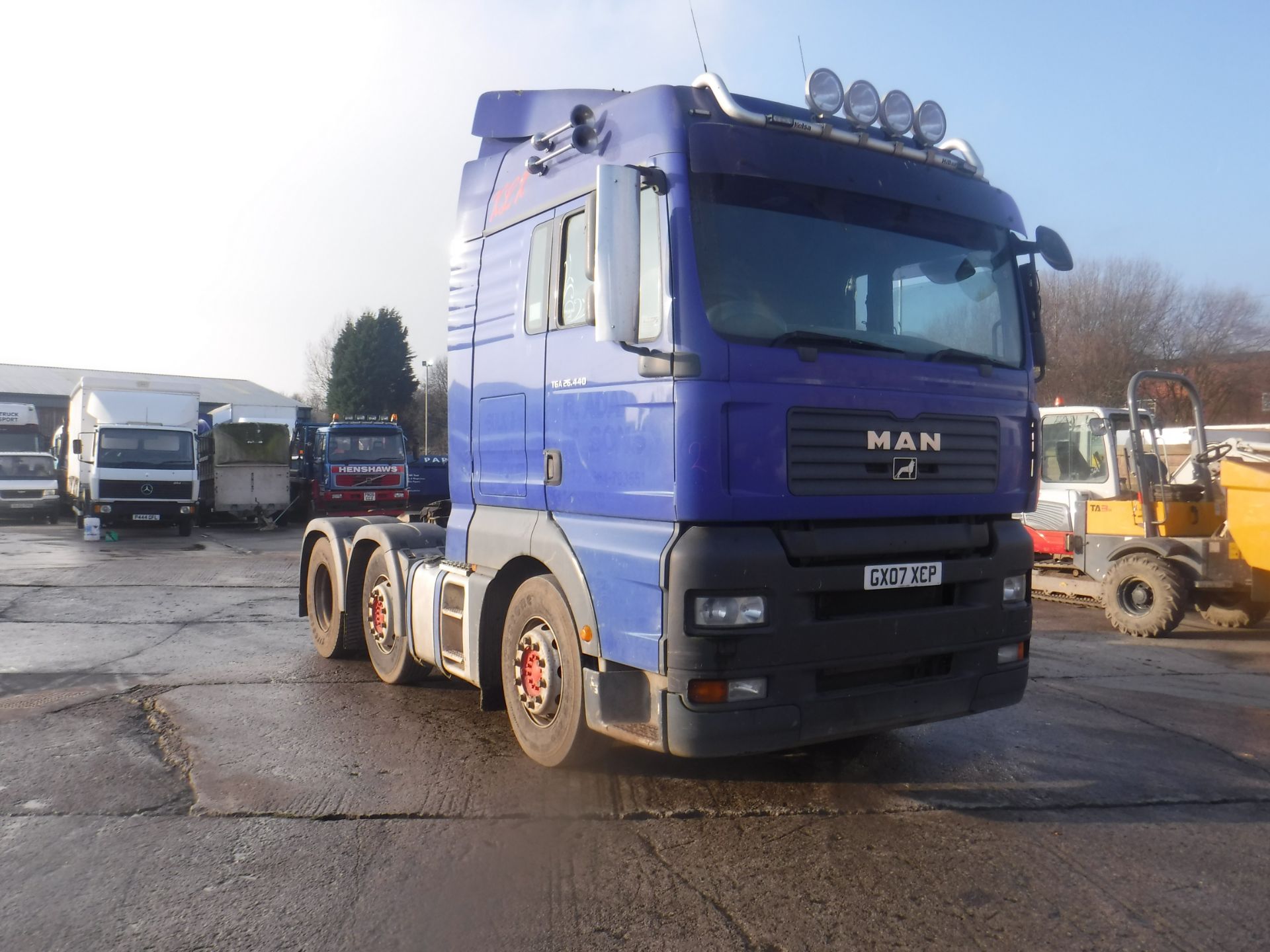 2007 man tractor unit tga26.440 918969km good runner