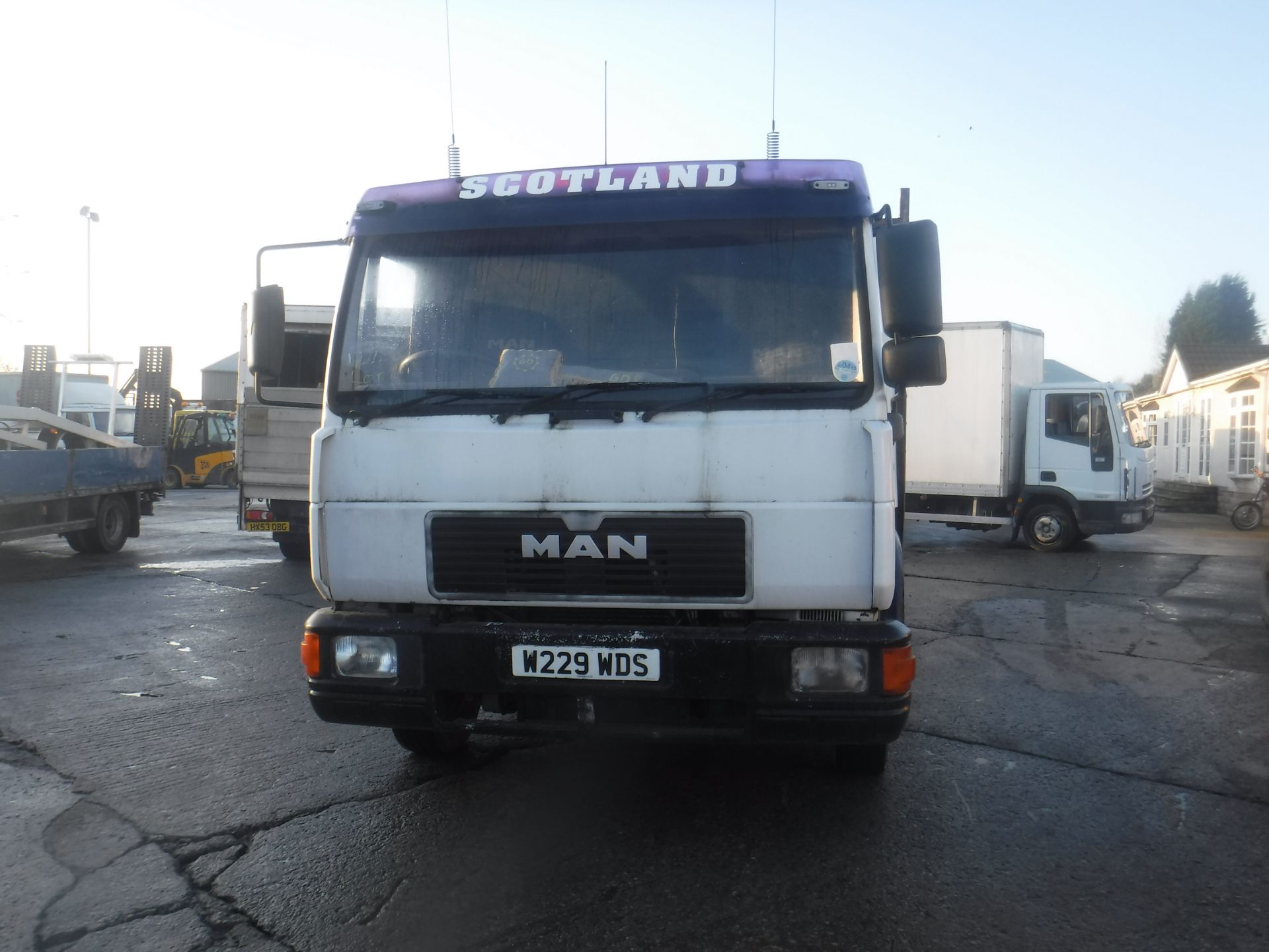 w reg man recovery lorry with winch mot exempt runner - Image 2 of 4