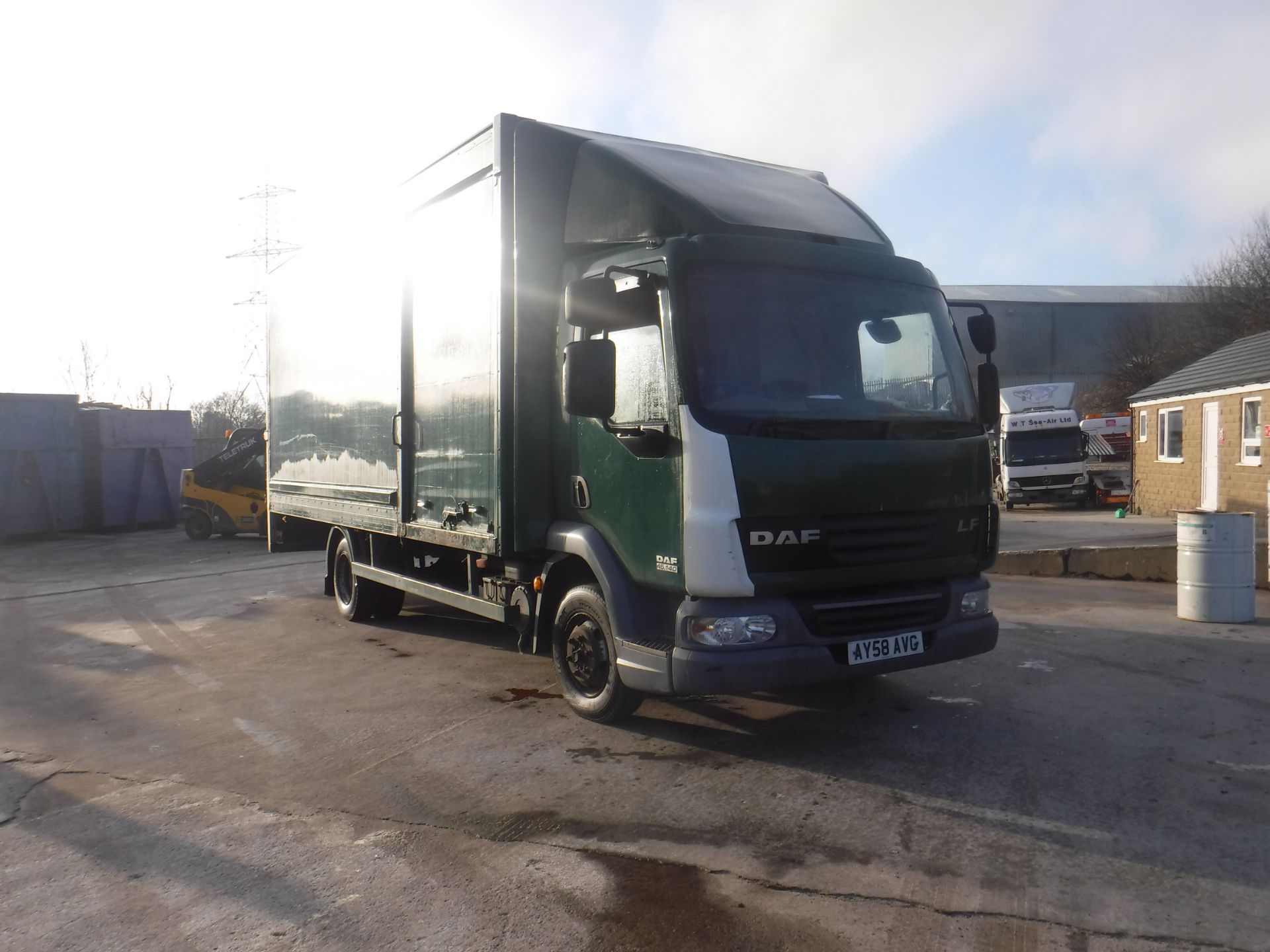 2008 daf lf 45.140 7500 kg boxvan mot end jan 17 taillift side locking door spare key good runner - Image 2 of 6