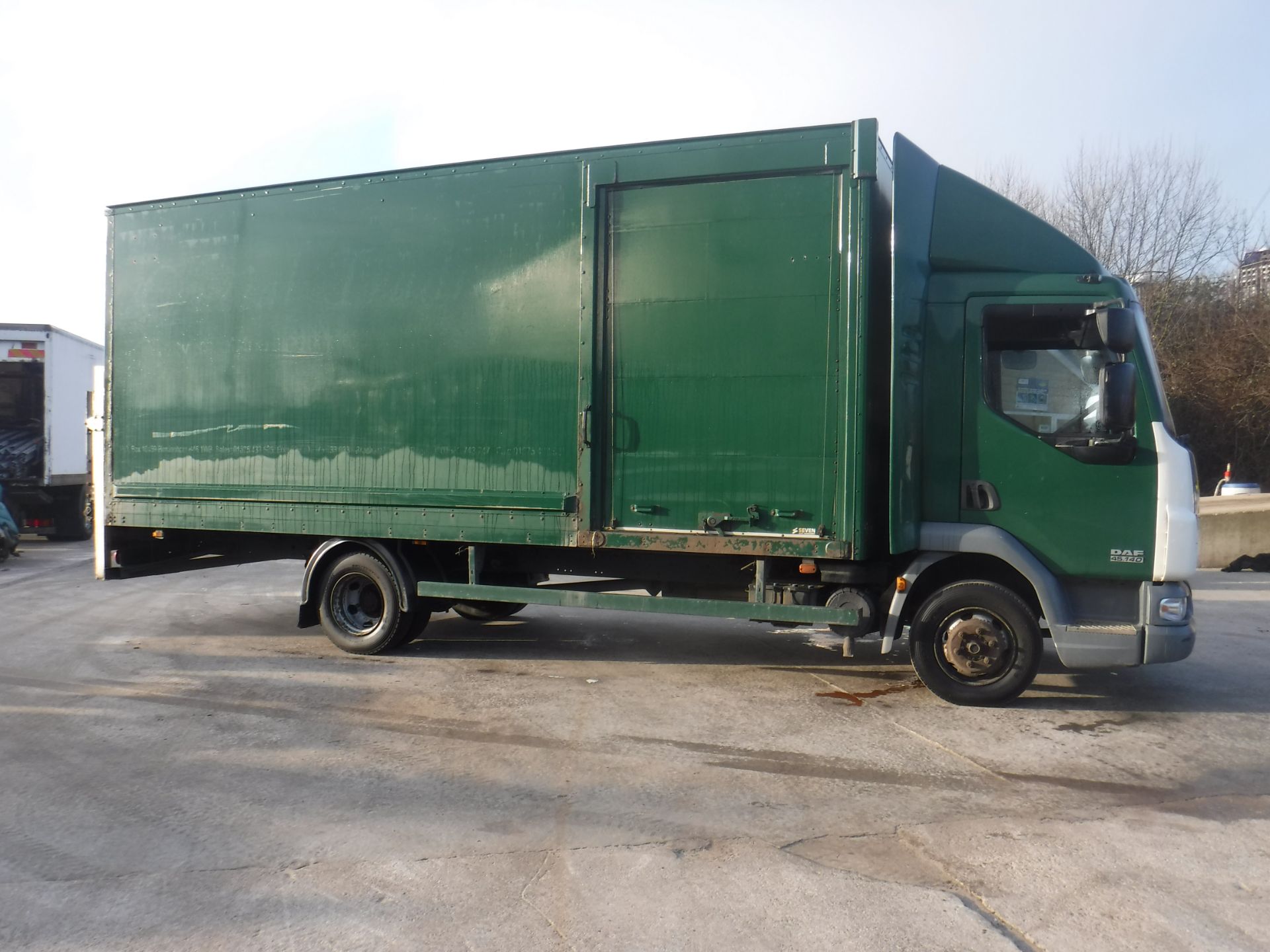 2008 daf lf 45.140 7500 kg boxvan mot end jan 17 taillift side locking door spare key good runner - Image 3 of 6